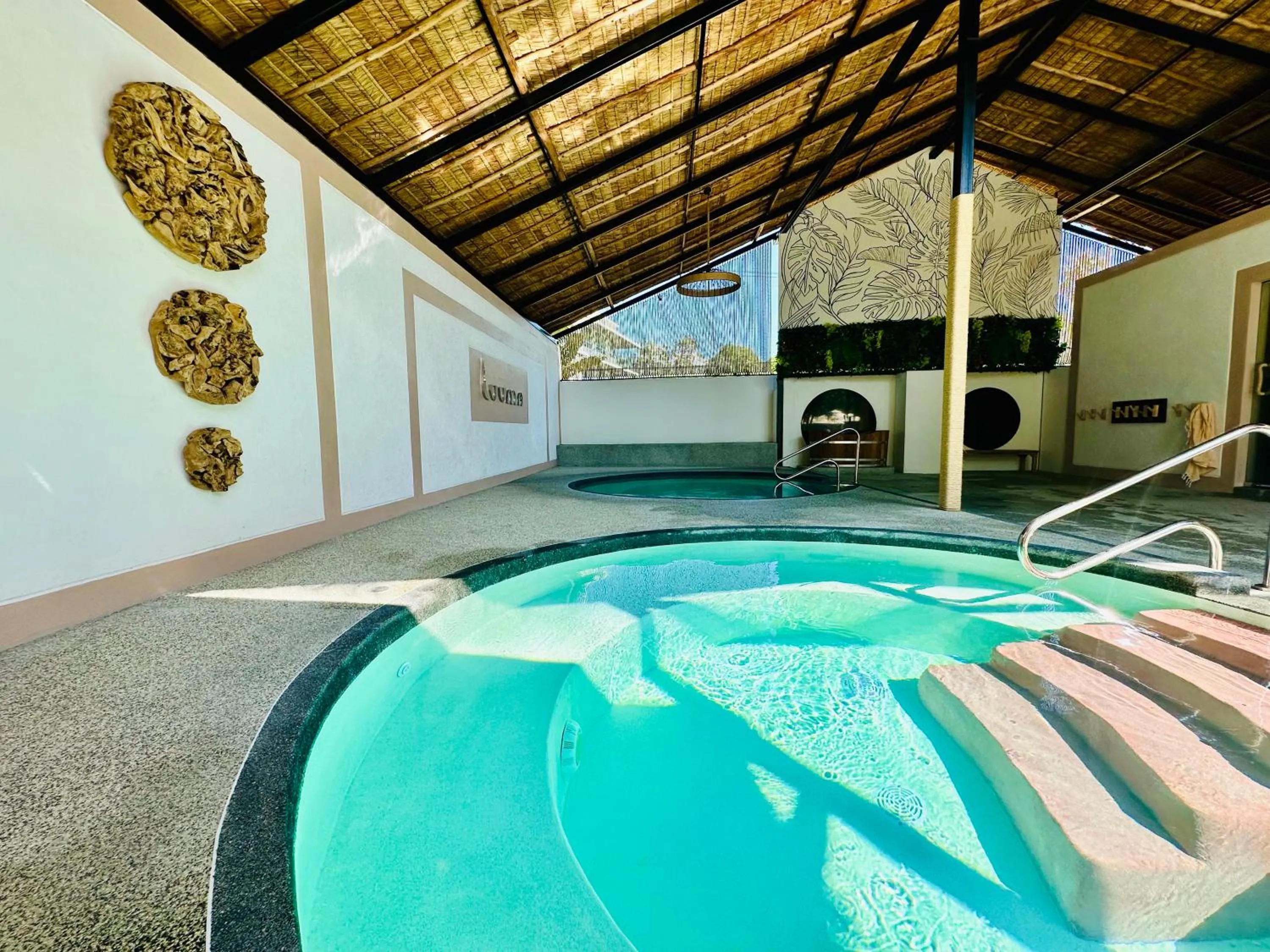 Sauna in Zibá Home Suites