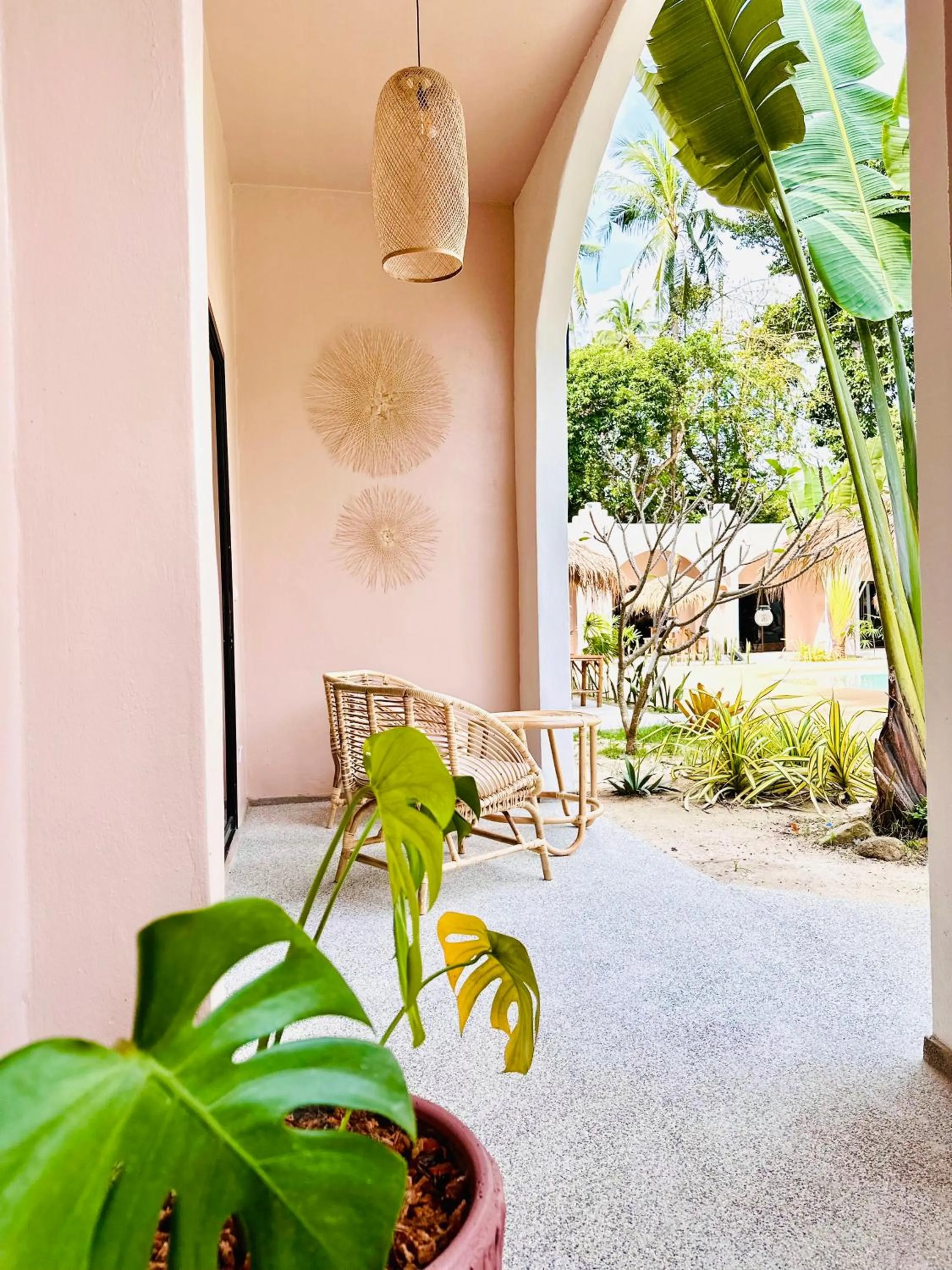 Patio in Zibá Home Suites