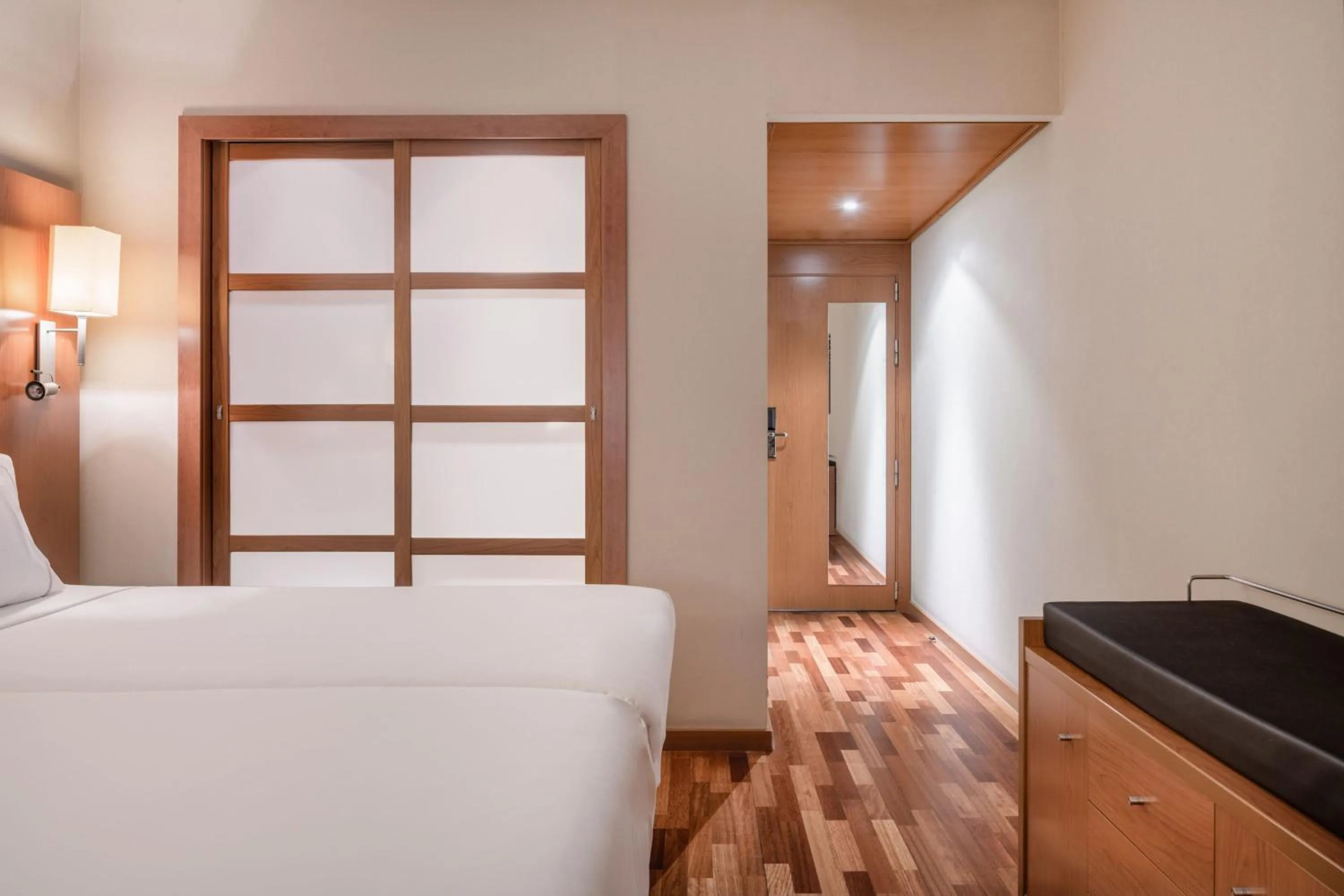 Photo of the whole room, Bed in AC Hotel Murcia by Marriott