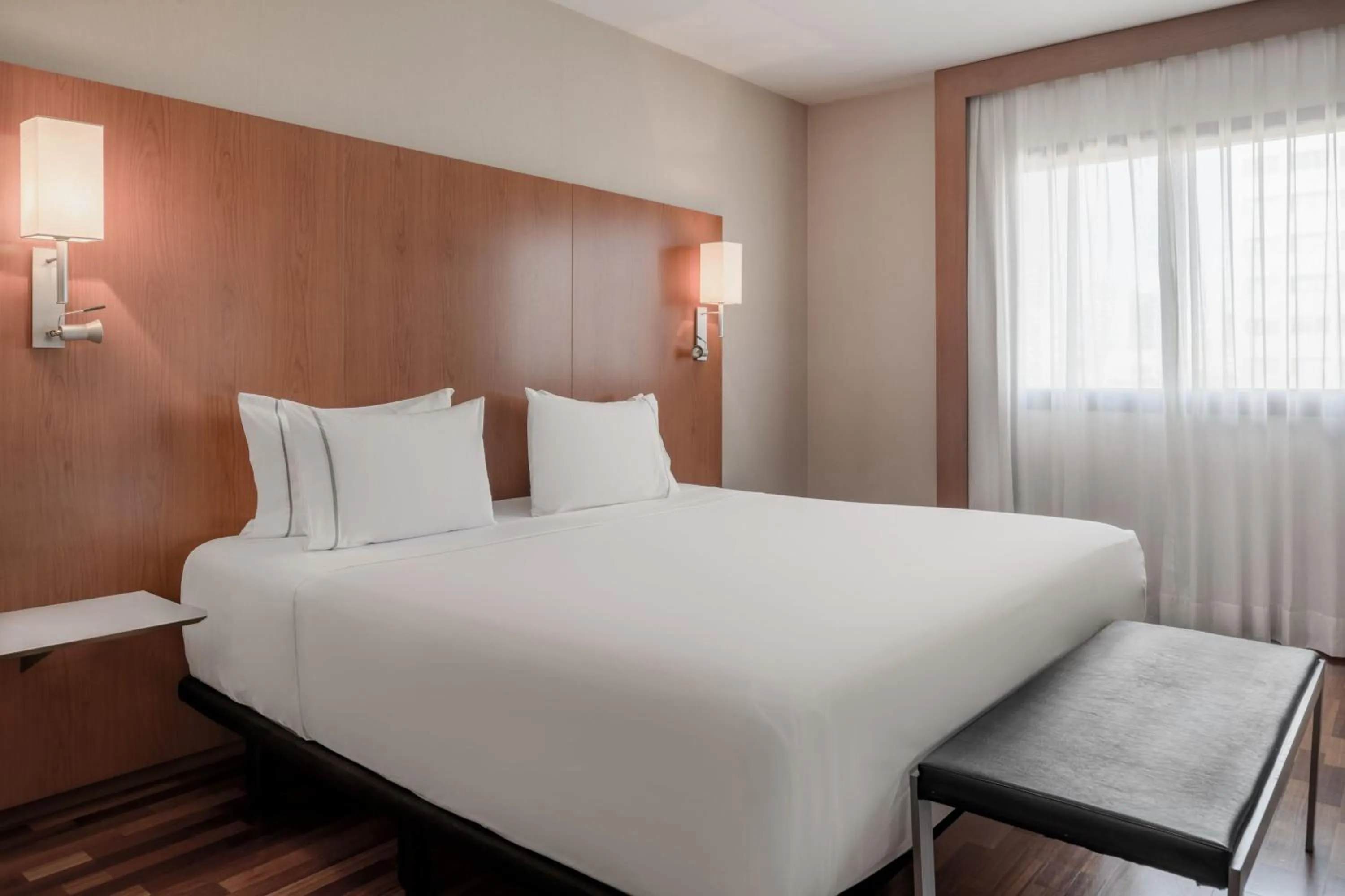 Bedroom, Bed in AC Hotel Murcia by Marriott