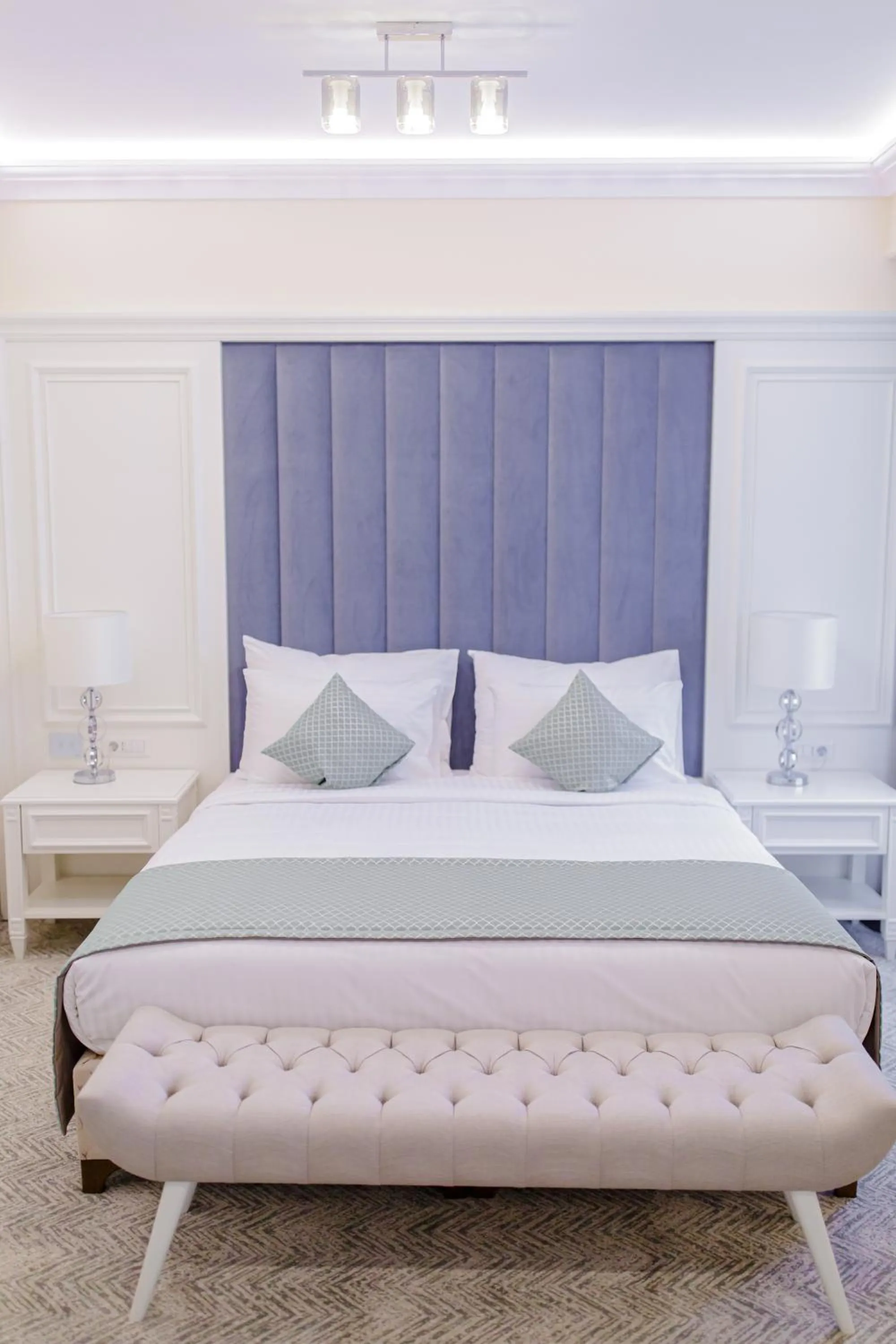 Bed in Muller Hotel Boutique & Spa