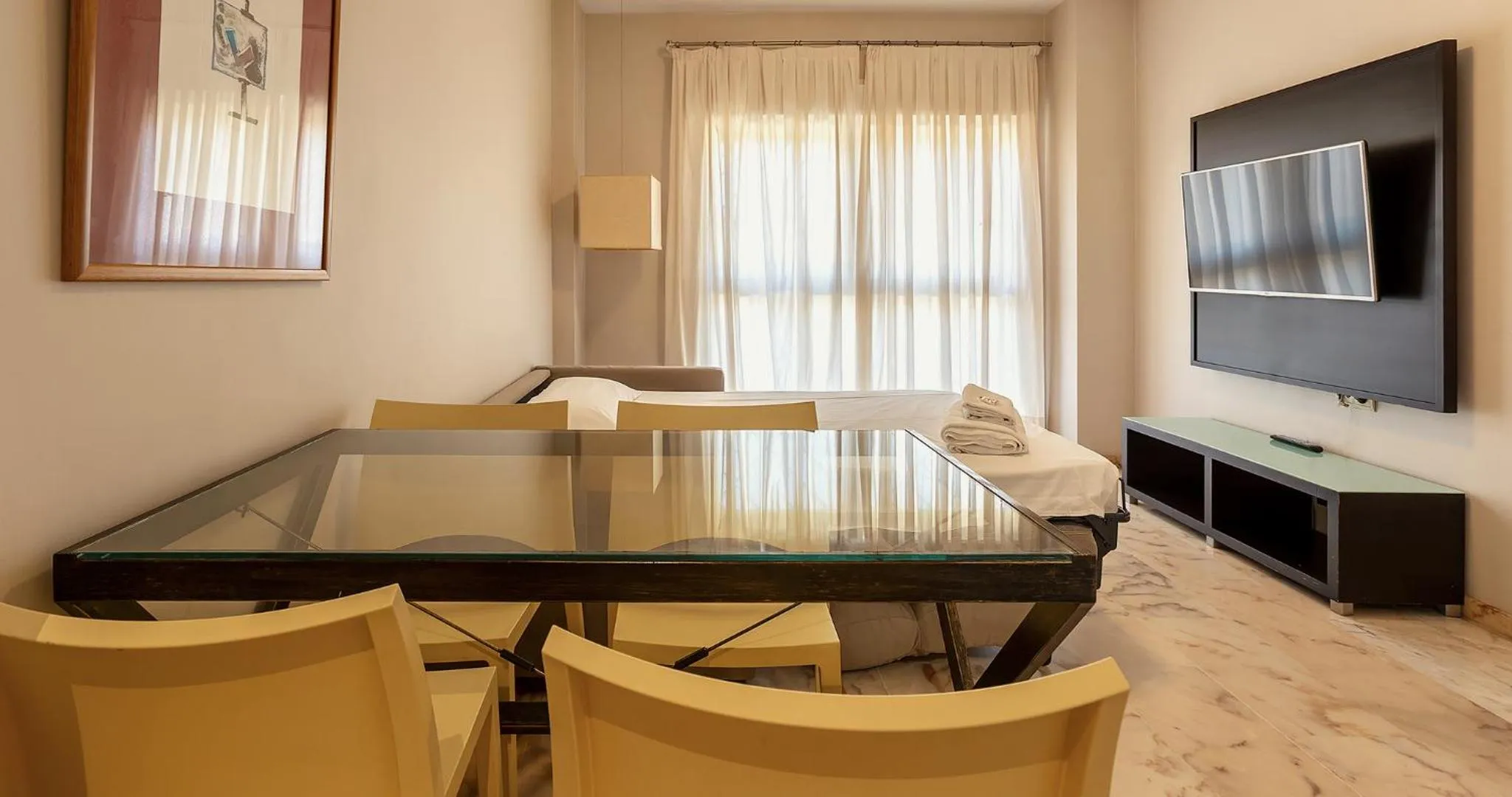 Living room in Apartamentos Vértice Bib Rambla