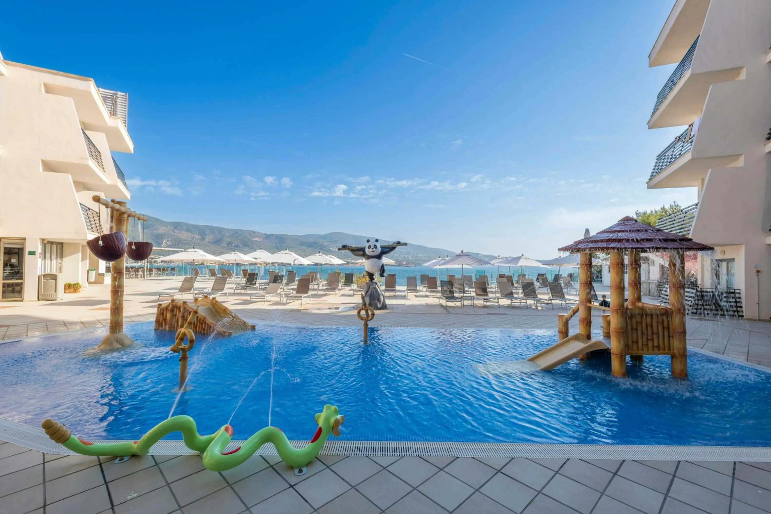 Children play ground in Leonardo Royal Hotel Mallorca Palmanova Bay