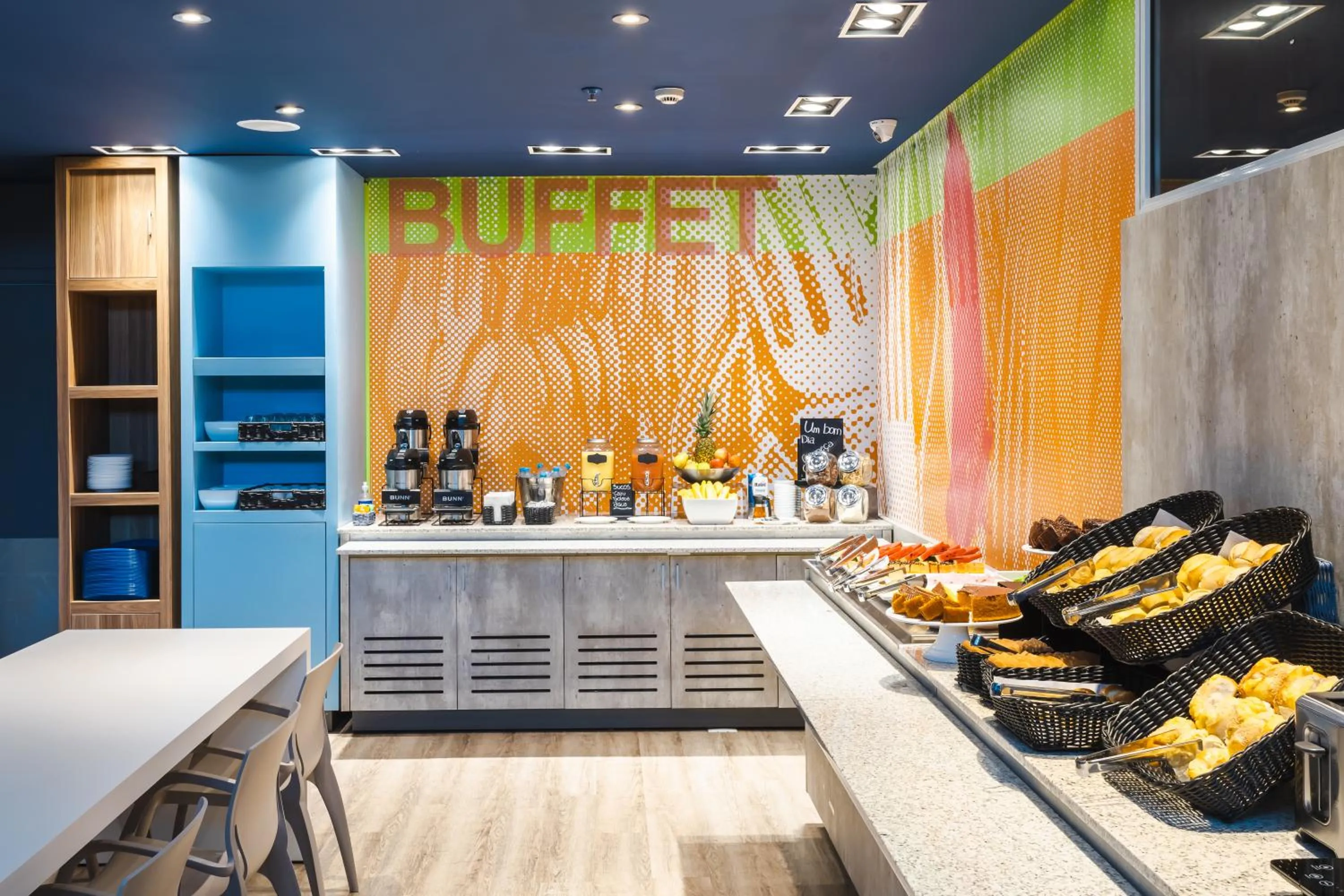 Buffet breakfast in ibis budget Pindamonhangaba