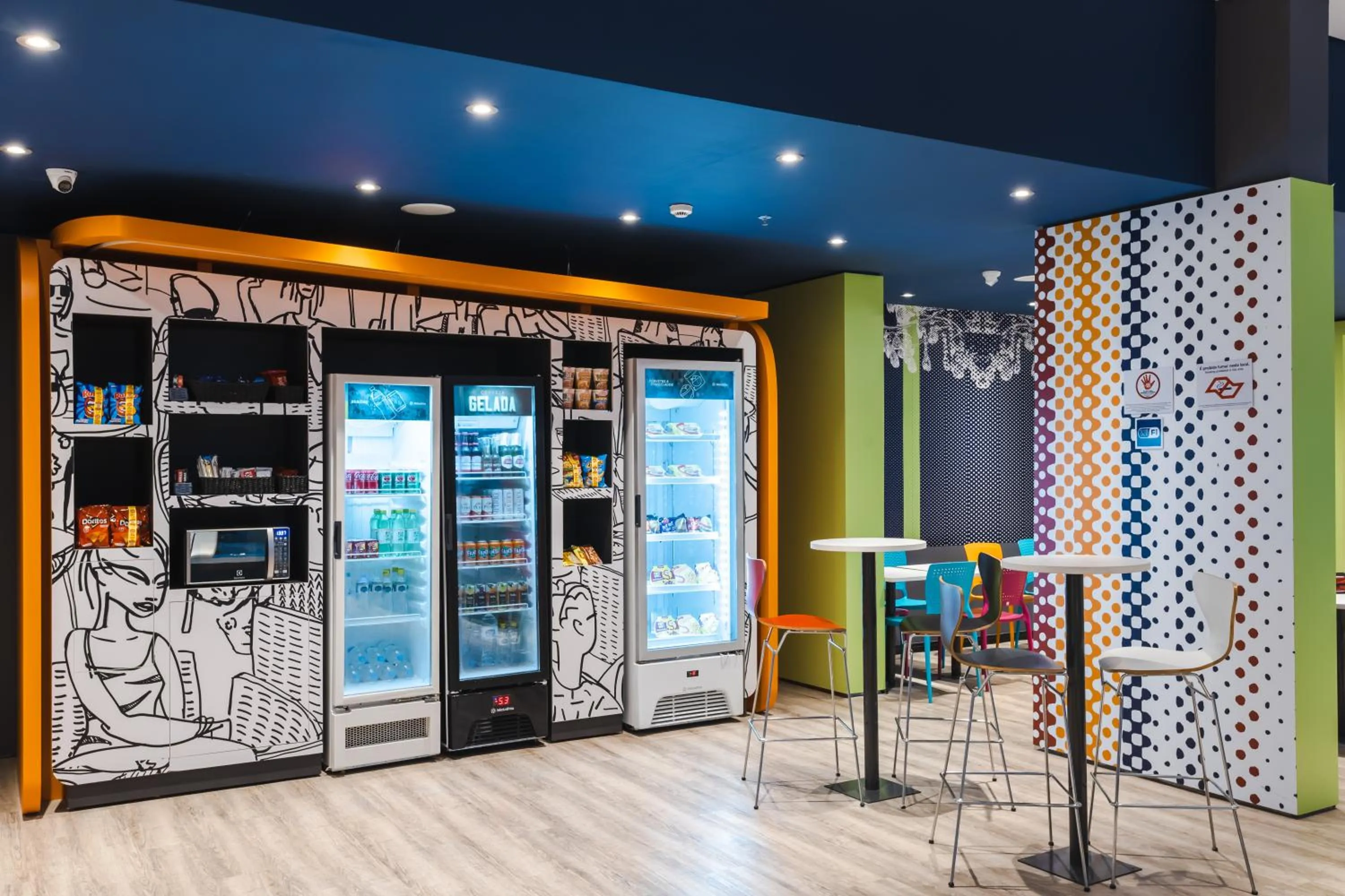 Food and drinks in ibis budget Pindamonhangaba