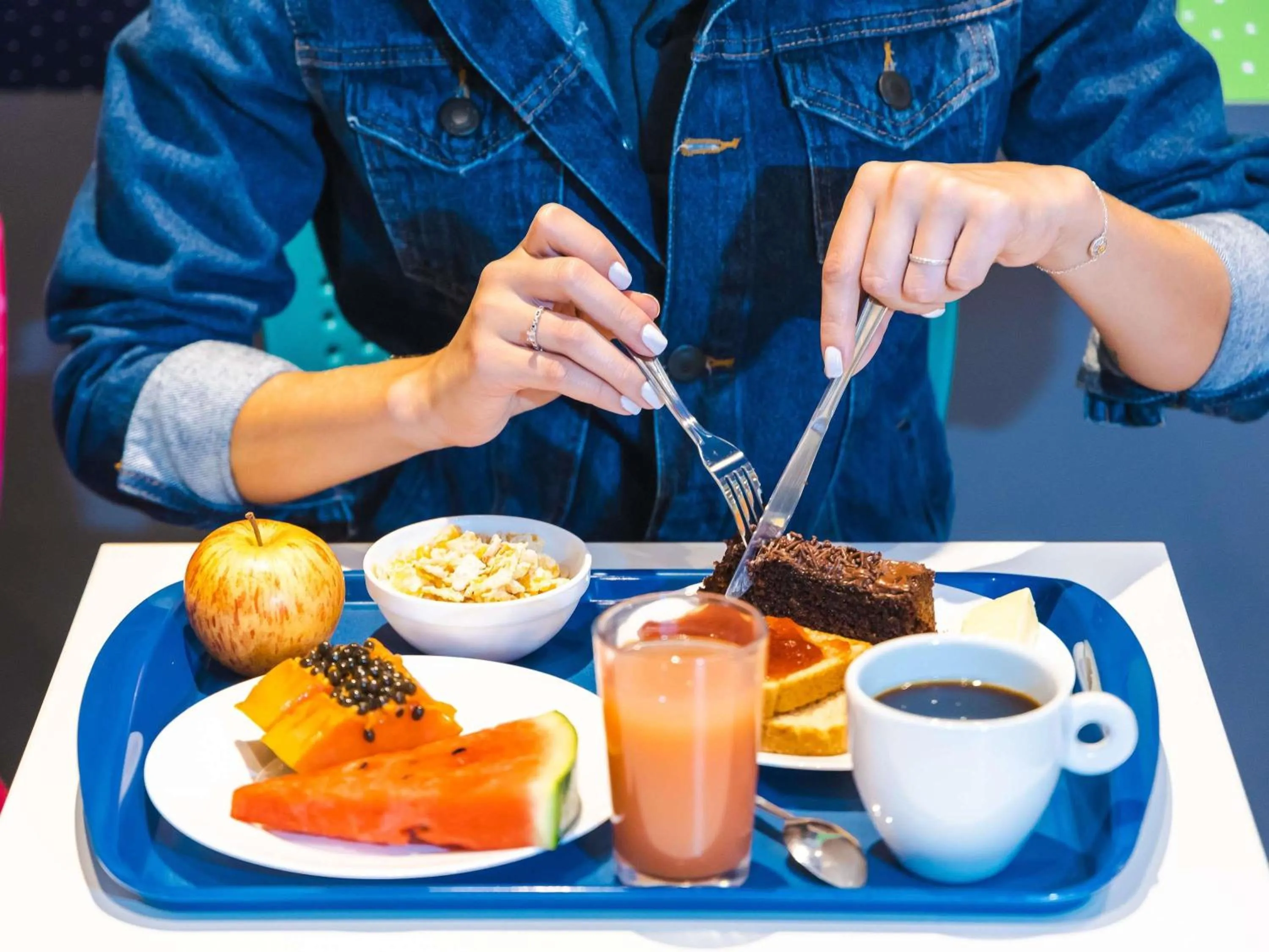 Breakfast in ibis budget Pindamonhangaba
