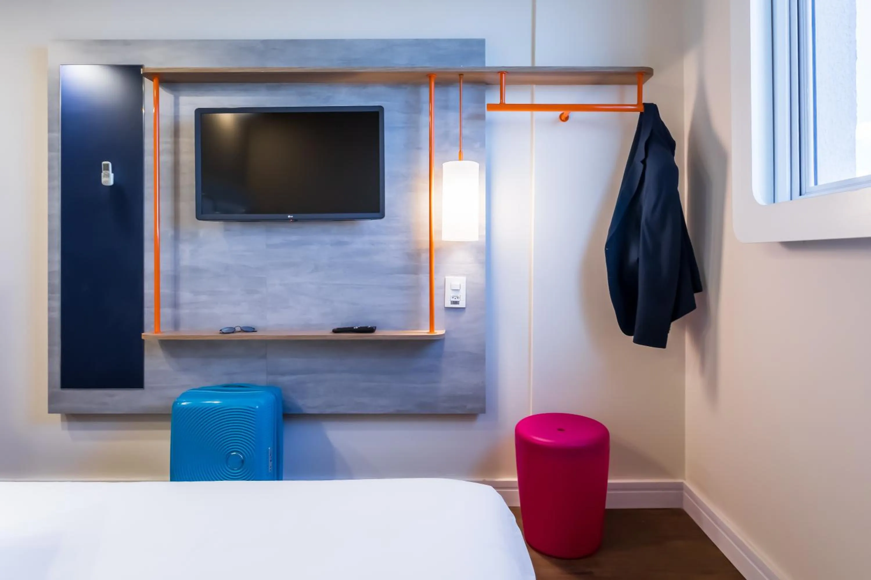 TV and multimedia, Bed in ibis budget Pindamonhangaba