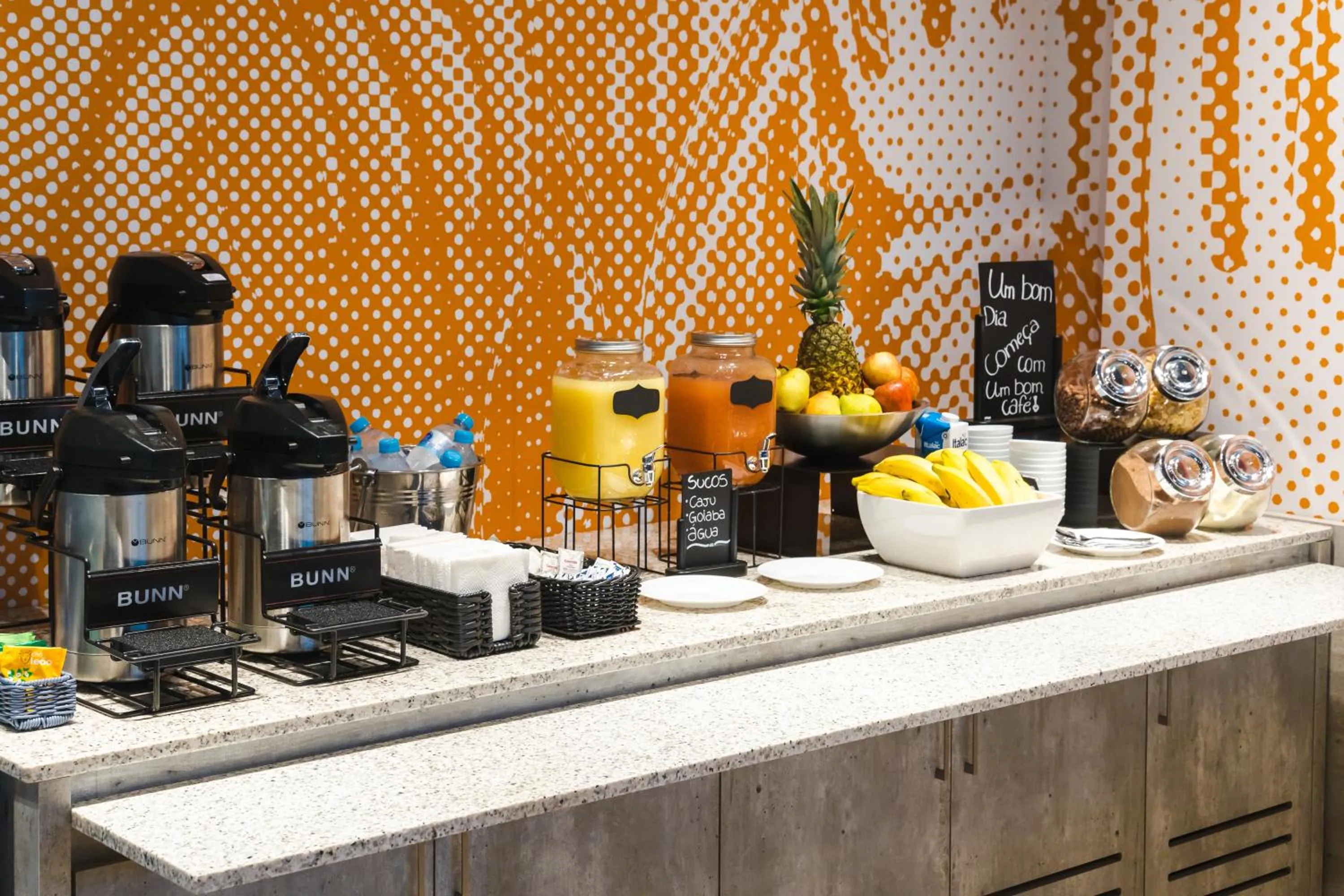 Buffet breakfast in ibis budget Pindamonhangaba