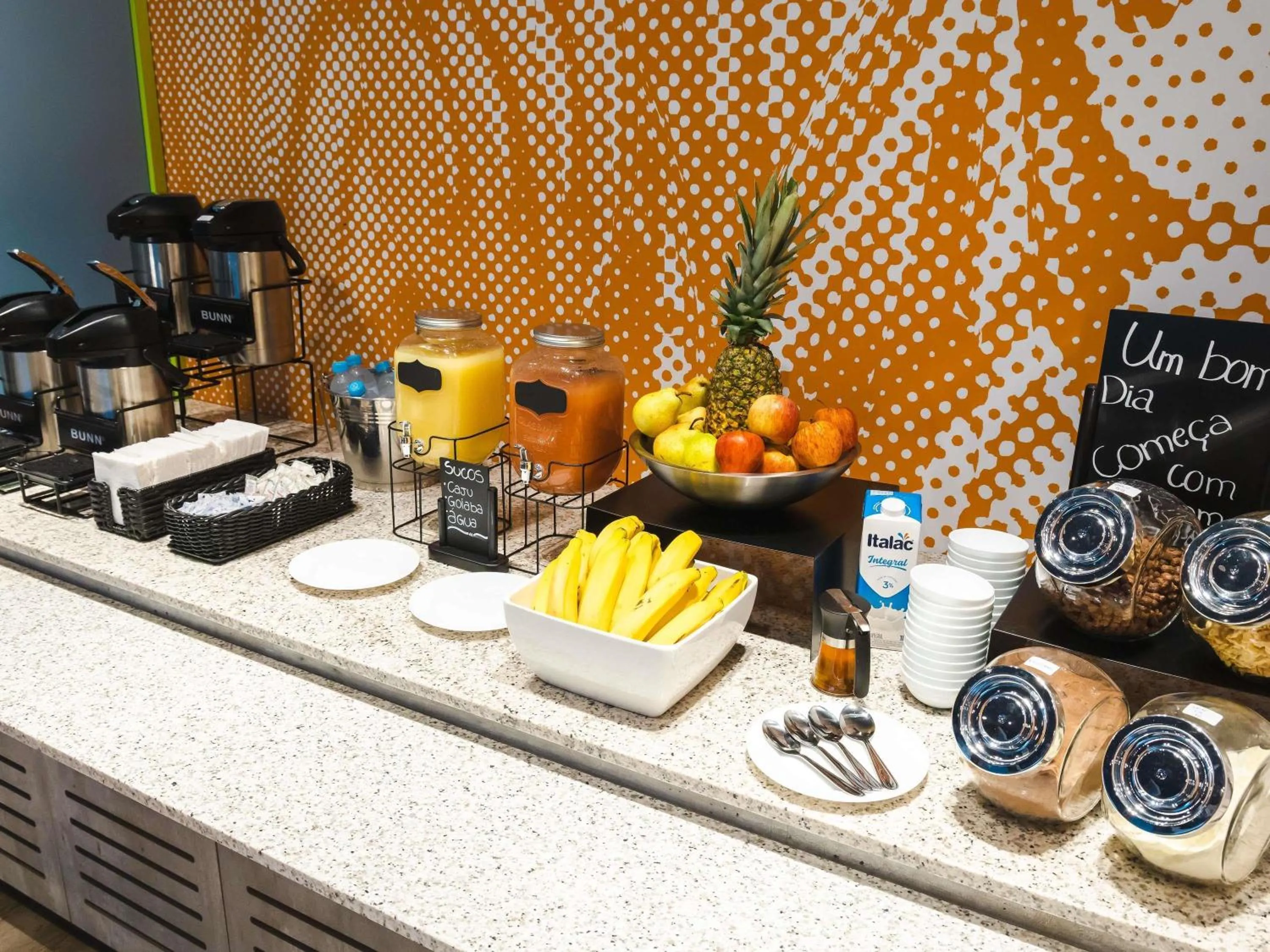 Breakfast in ibis budget Pindamonhangaba