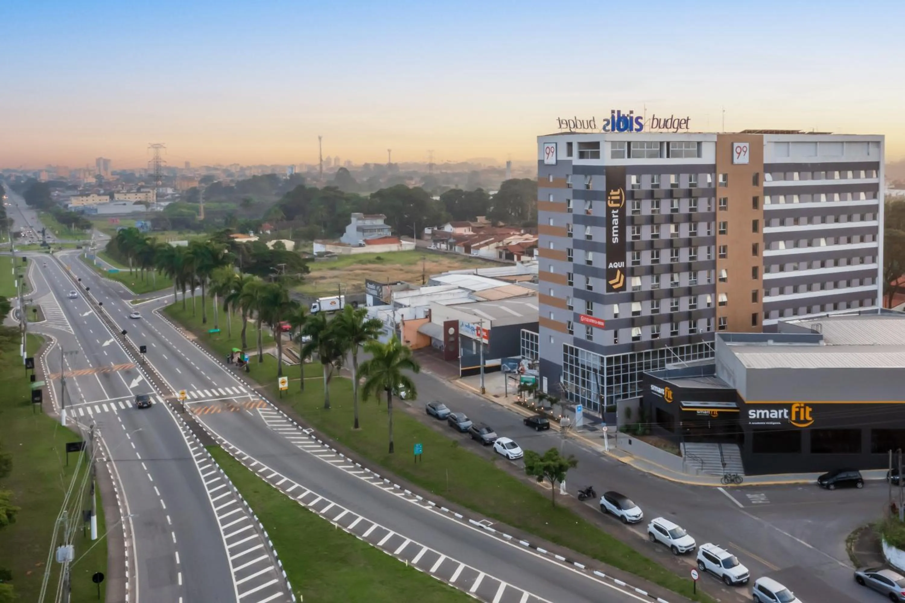 City view in ibis budget Pindamonhangaba