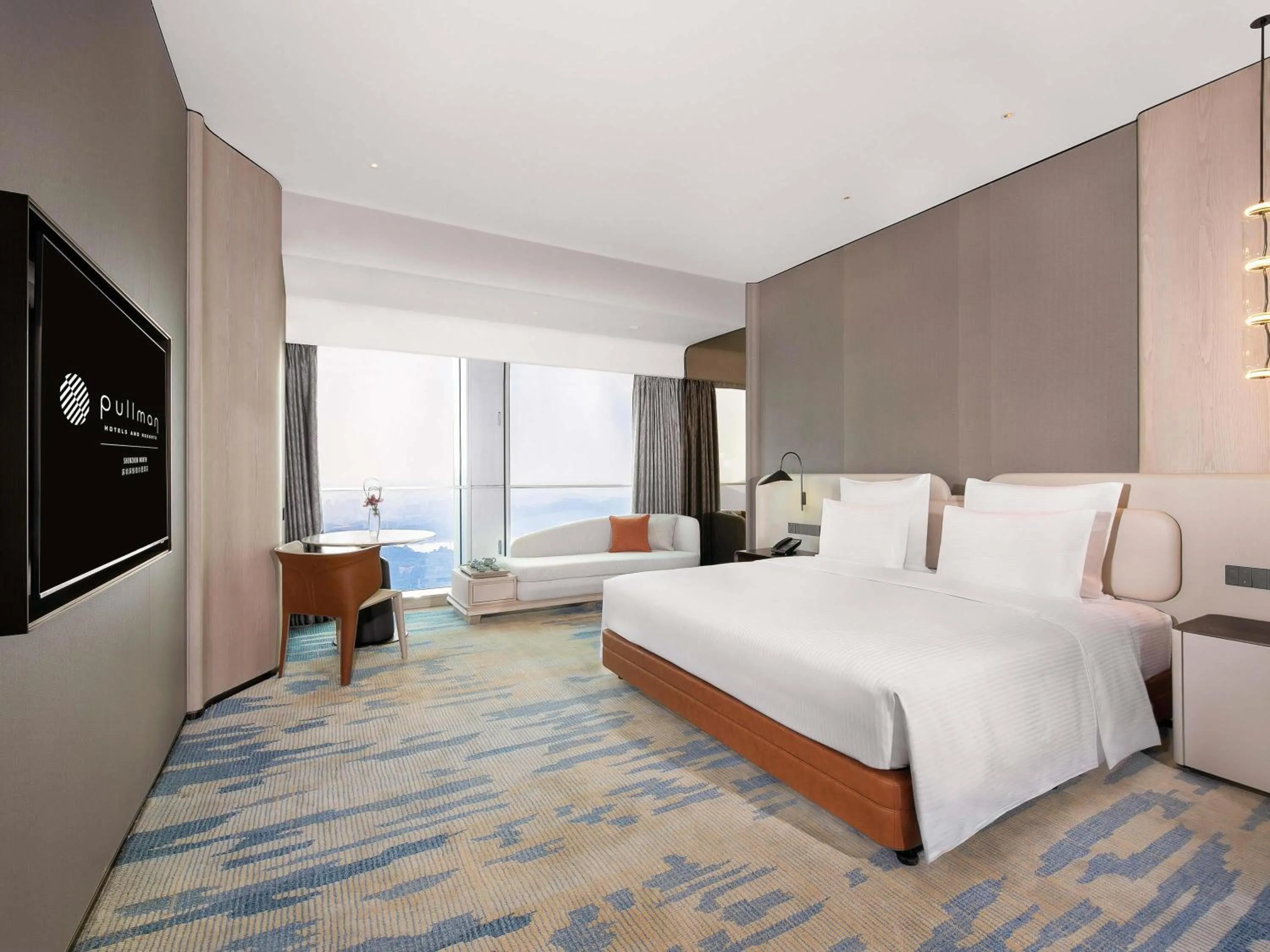 Bedroom, Bed in Pullman Shenzhen North