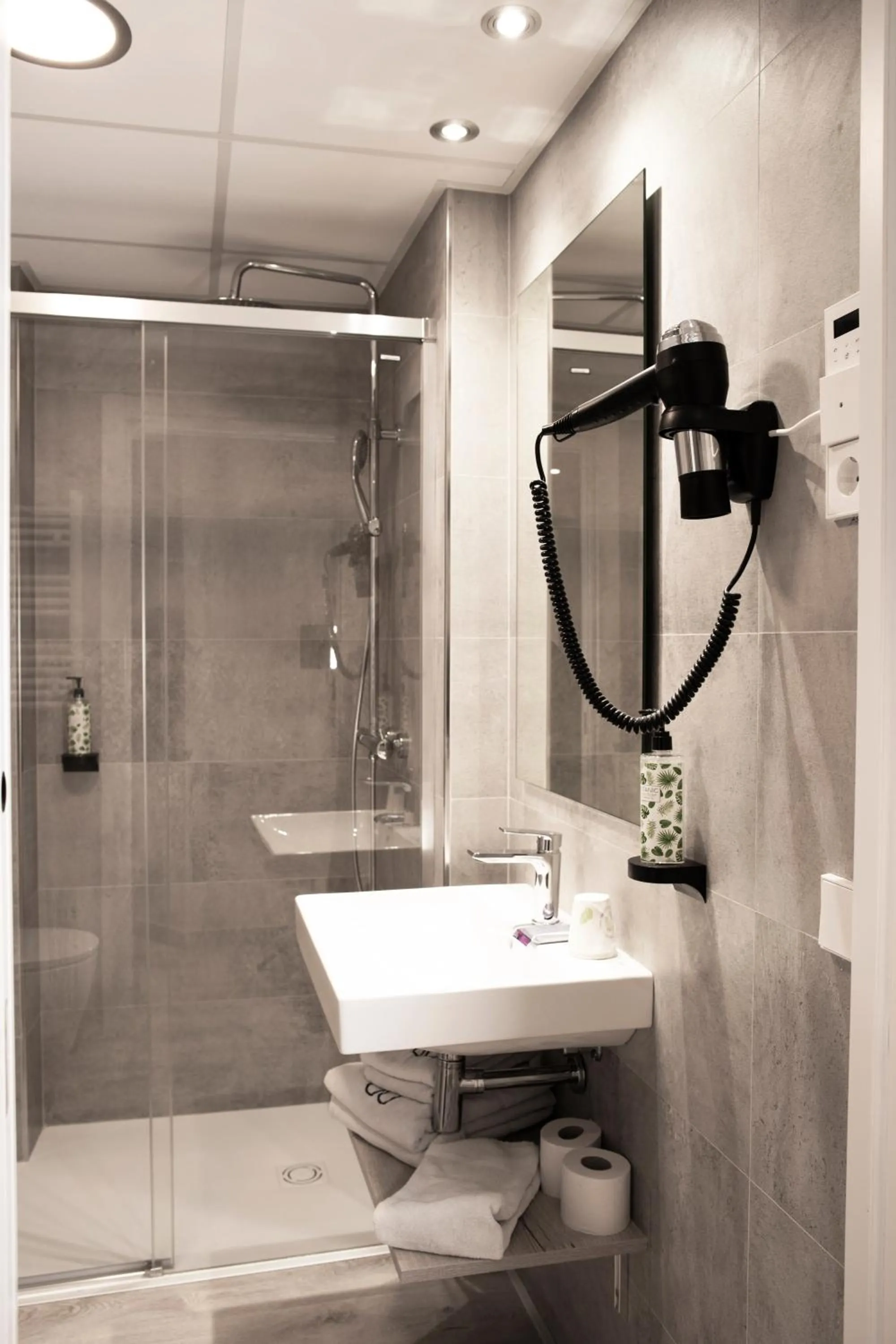 Shower in Hotel Dos Rios Origen