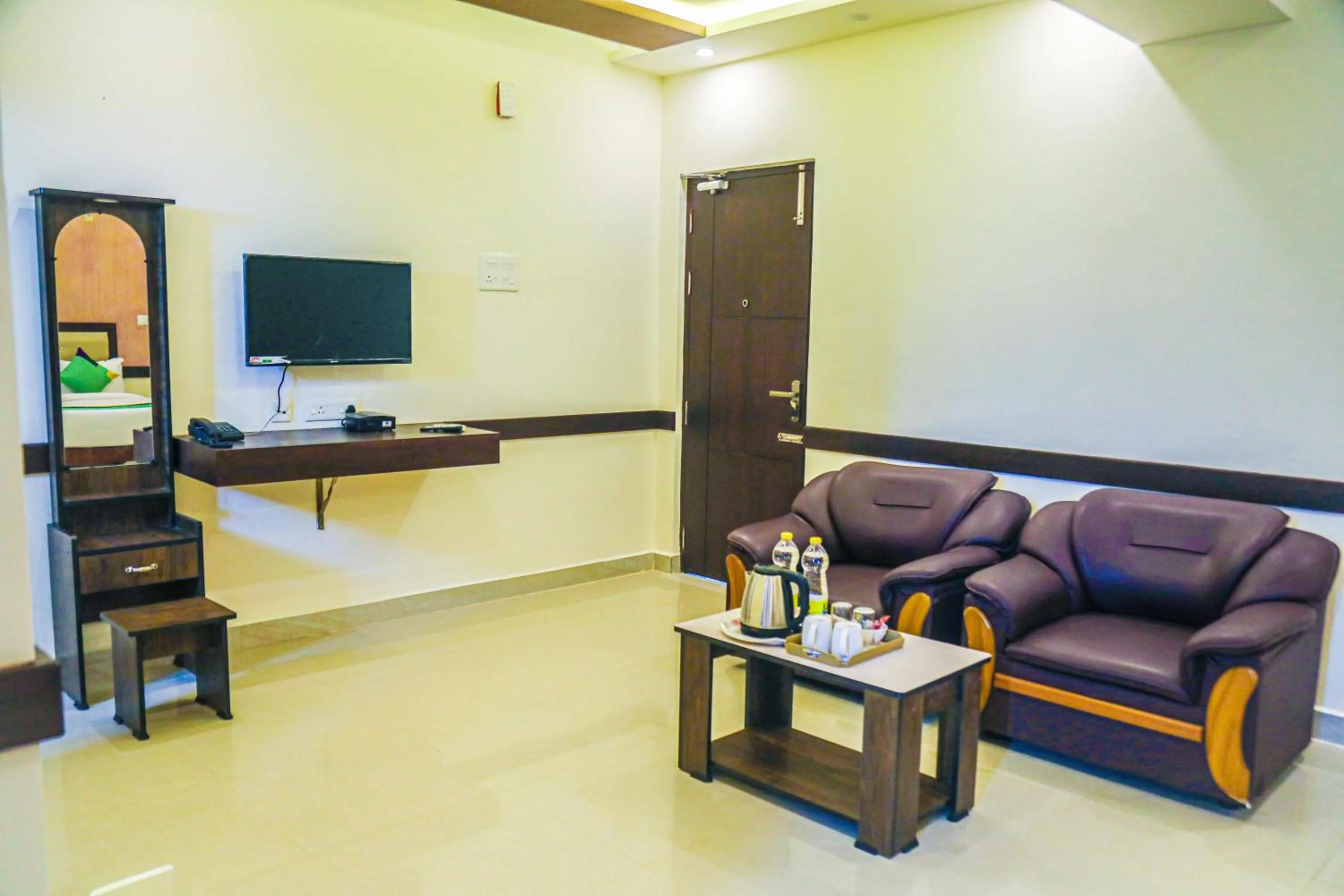 Seating area in Treebo Naaz Royal