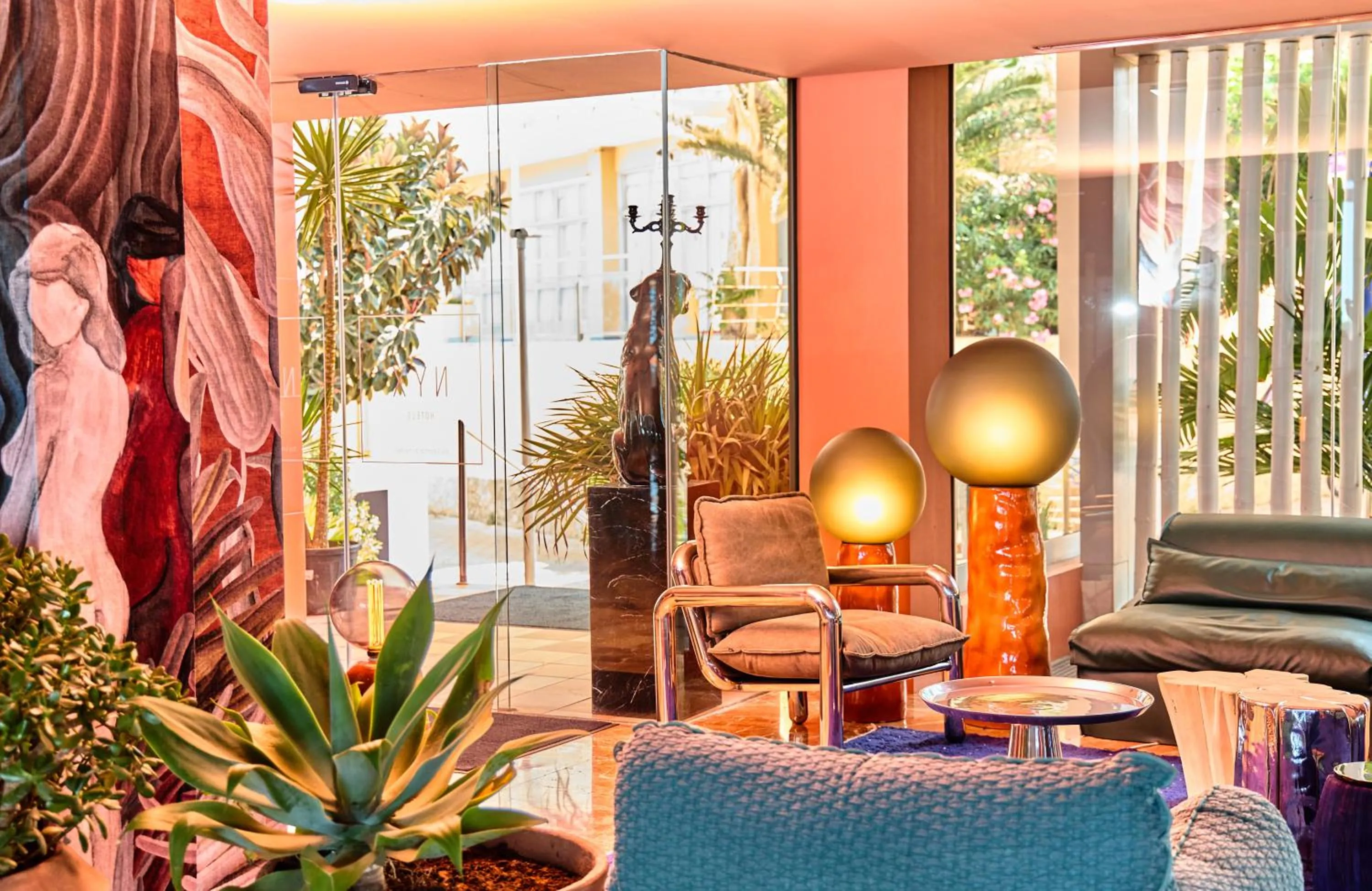 Seating area in NYX Hotel Ibiza by Leonardo Hotels-Adults Only