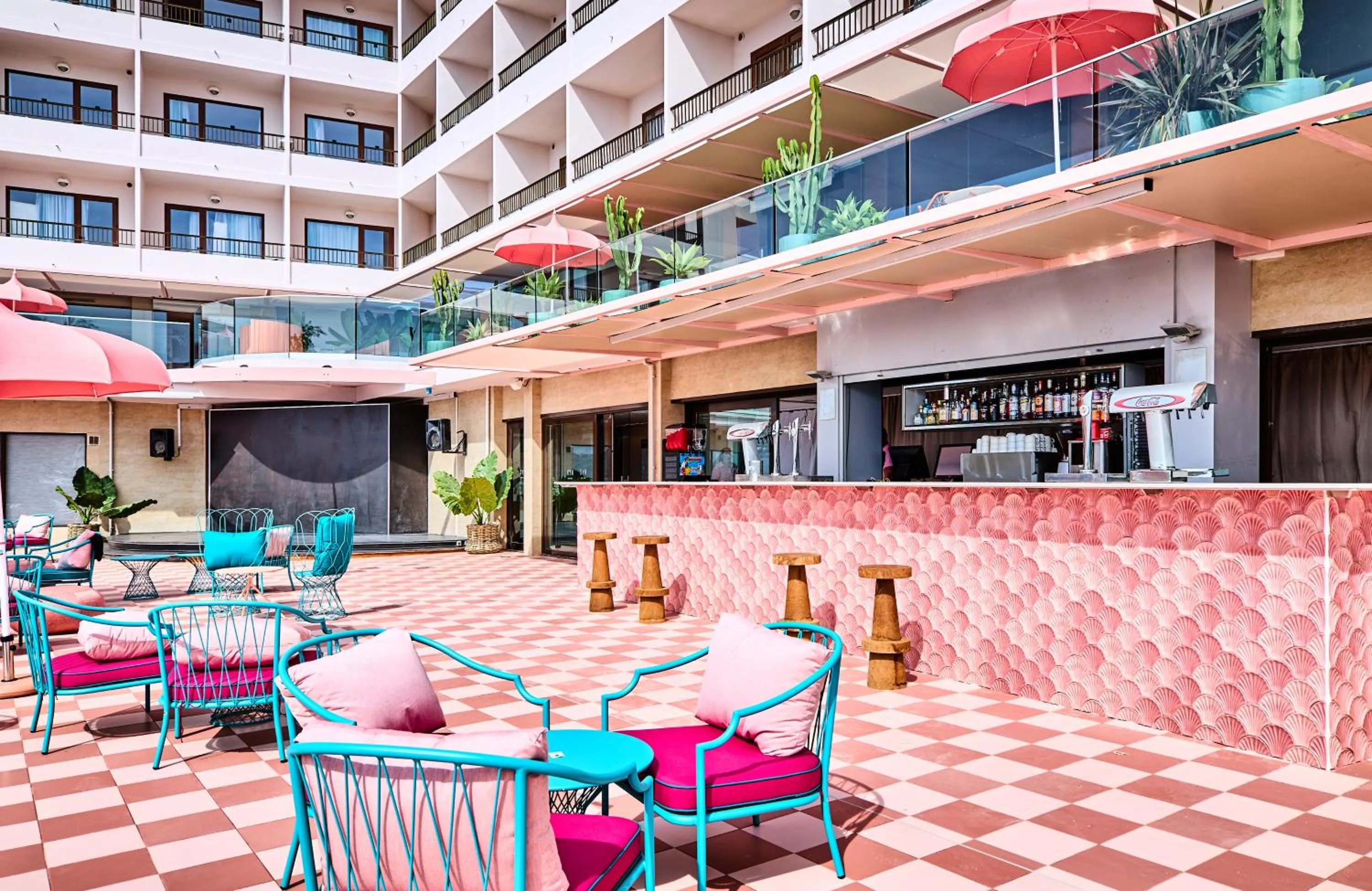 Lounge or bar in NYX Hotel Ibiza by Leonardo Hotels-Adults Only