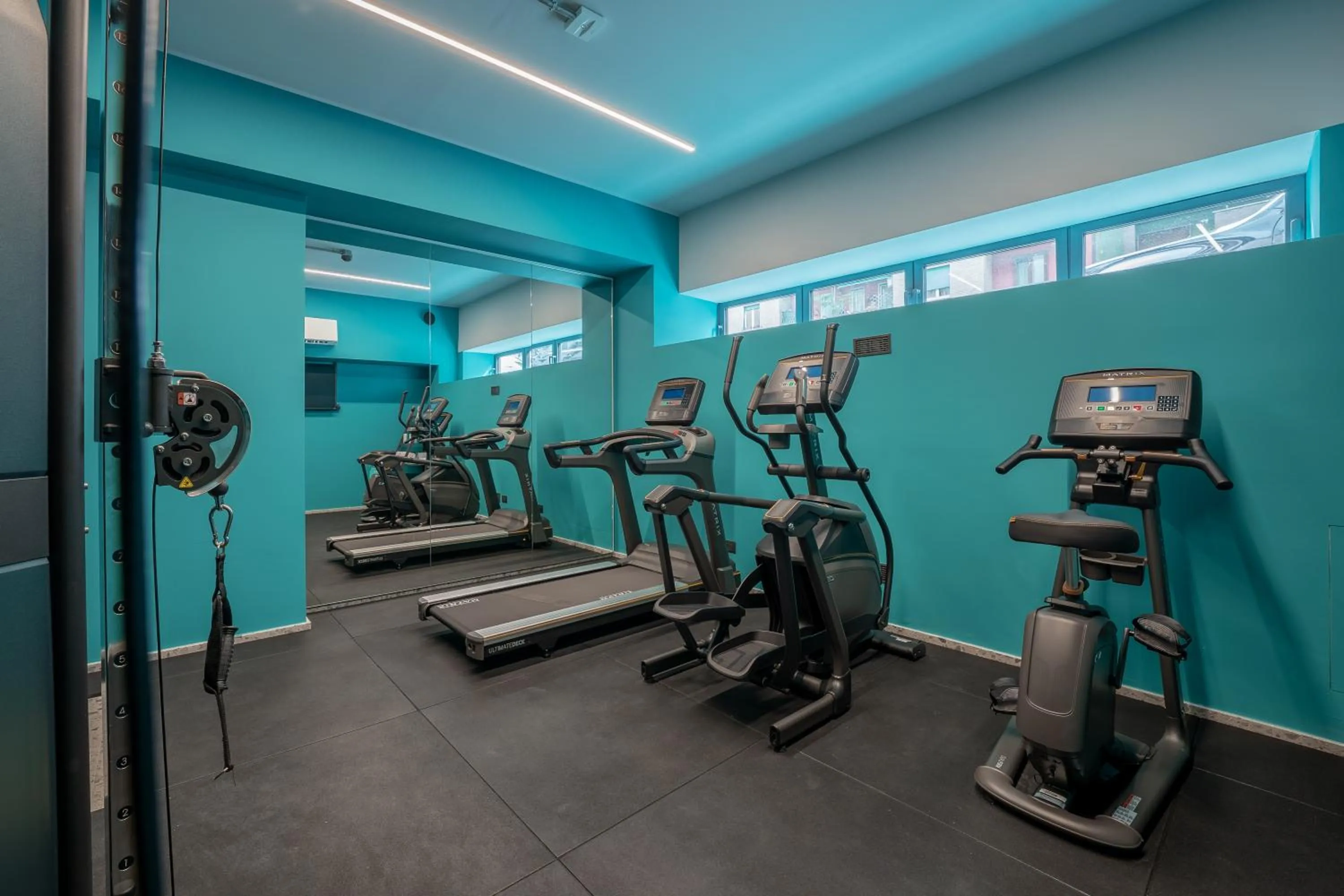 Fitness centre/facilities in 21 House of Stories Navigli