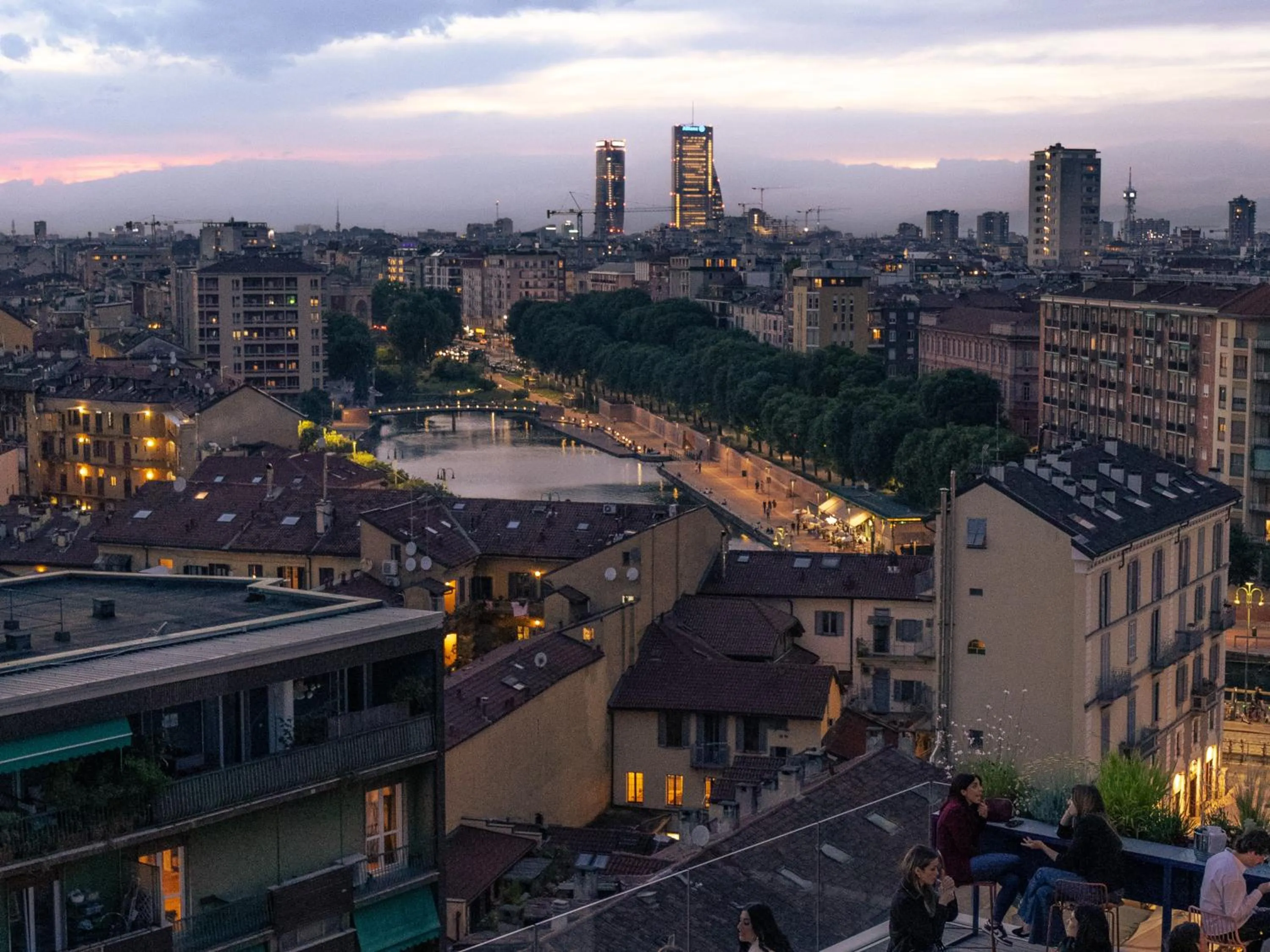 Balcony/Terrace in 21 House of Stories Navigli