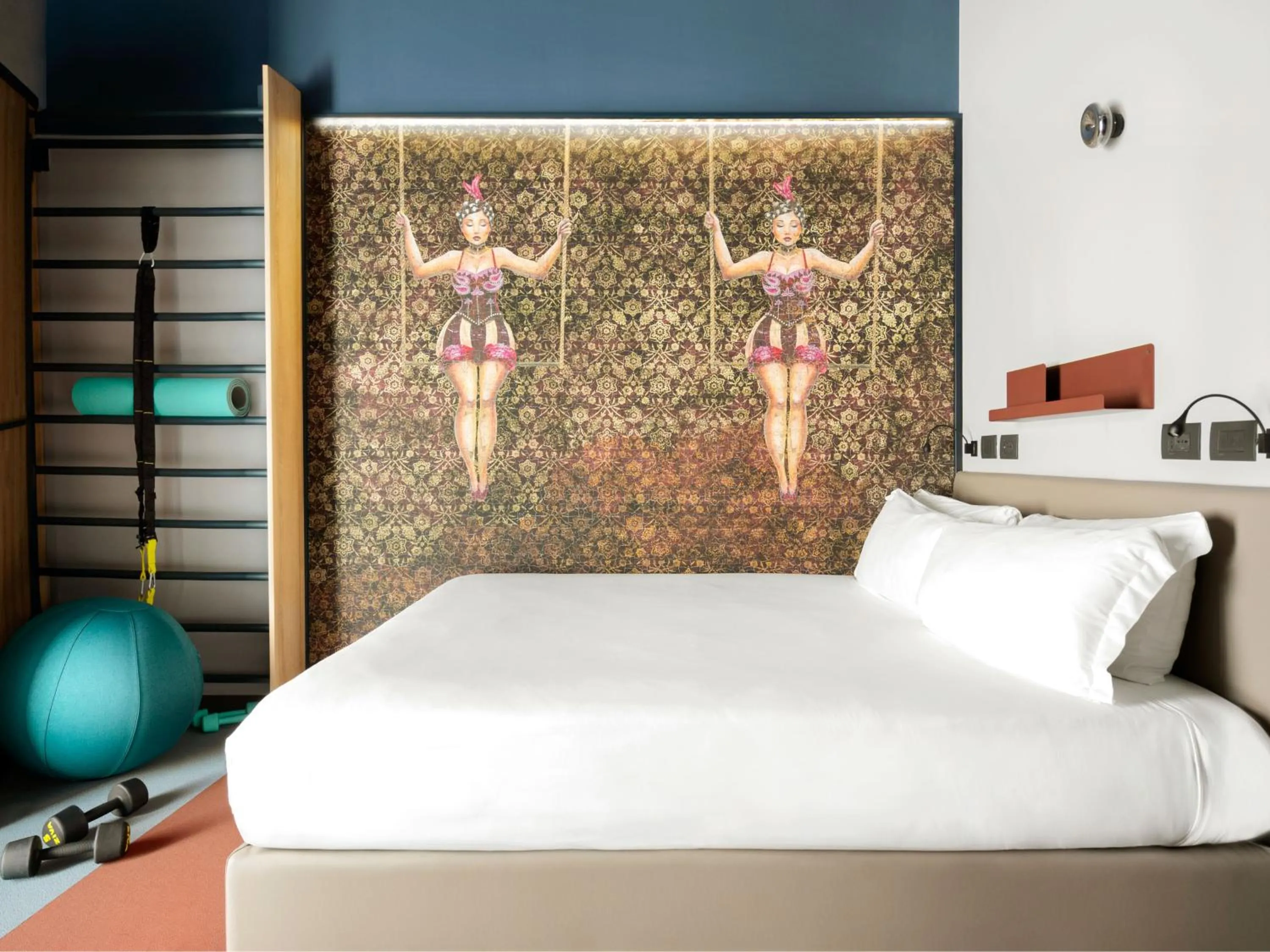 Fitness centre/facilities, Bed in 21 House of Stories Navigli