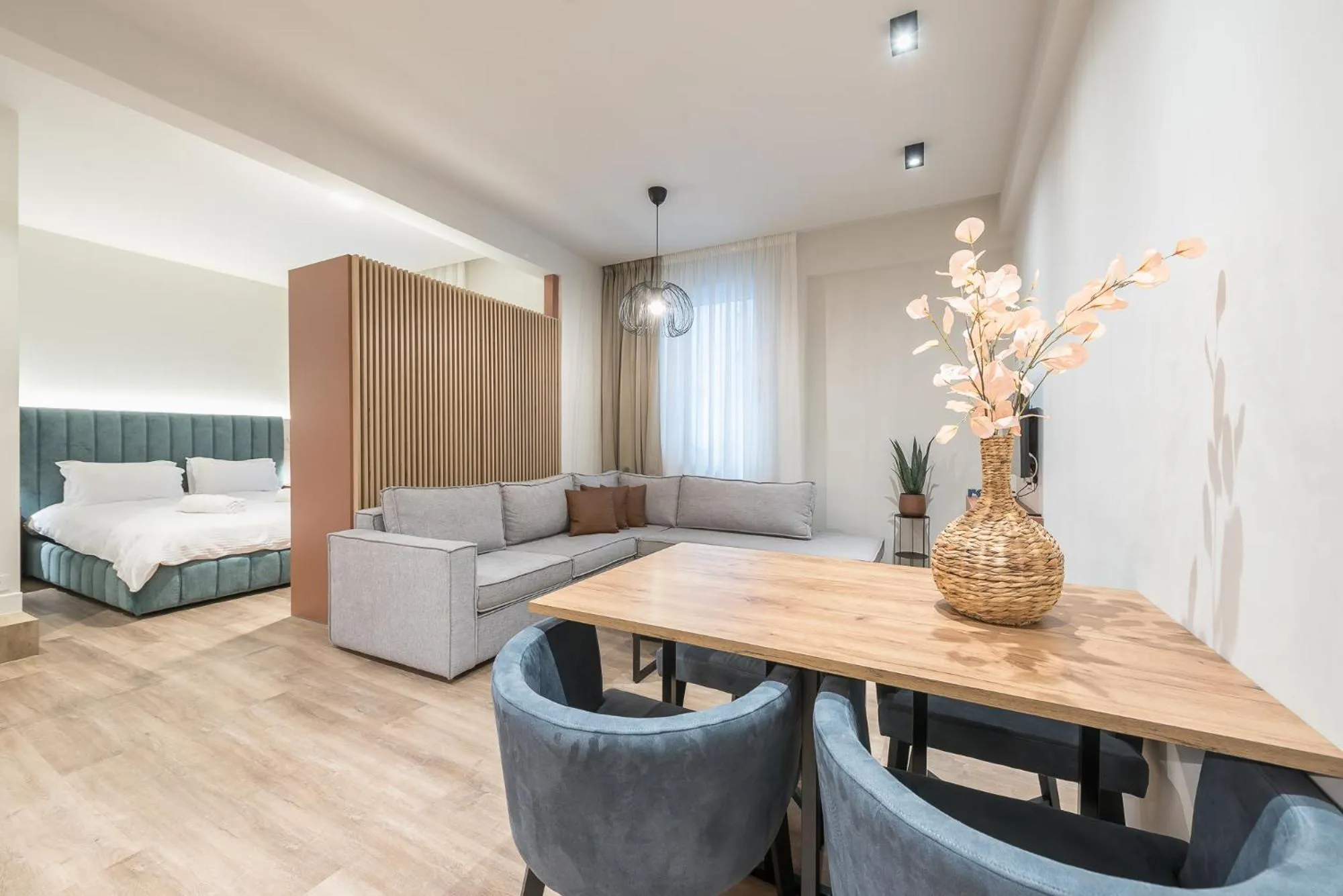 Photo of the whole room, Bed in Aeiphoria Suites & Rooms - Athens