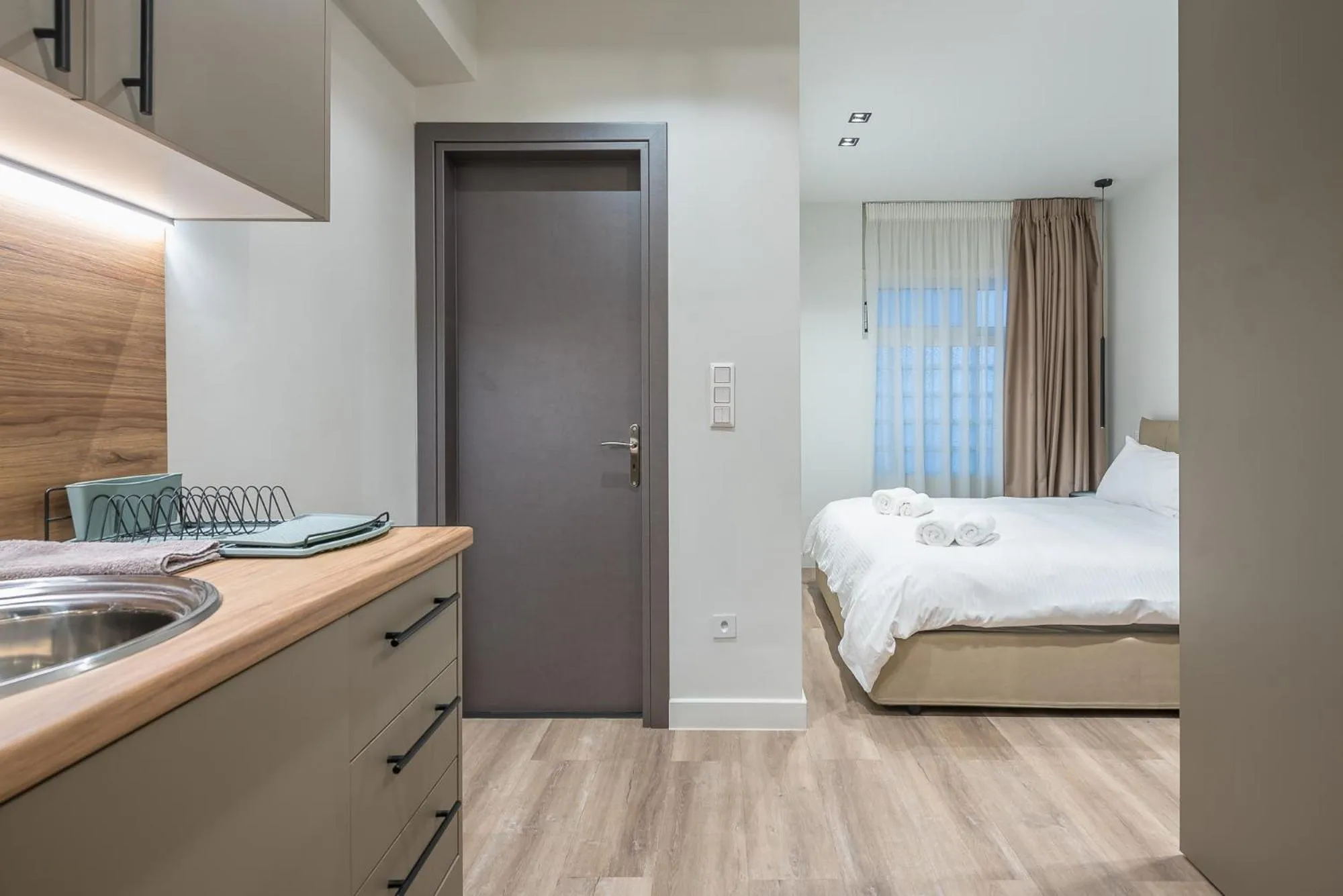 Photo of the whole room, Bed in Aeiphoria Suites & Rooms - Athens