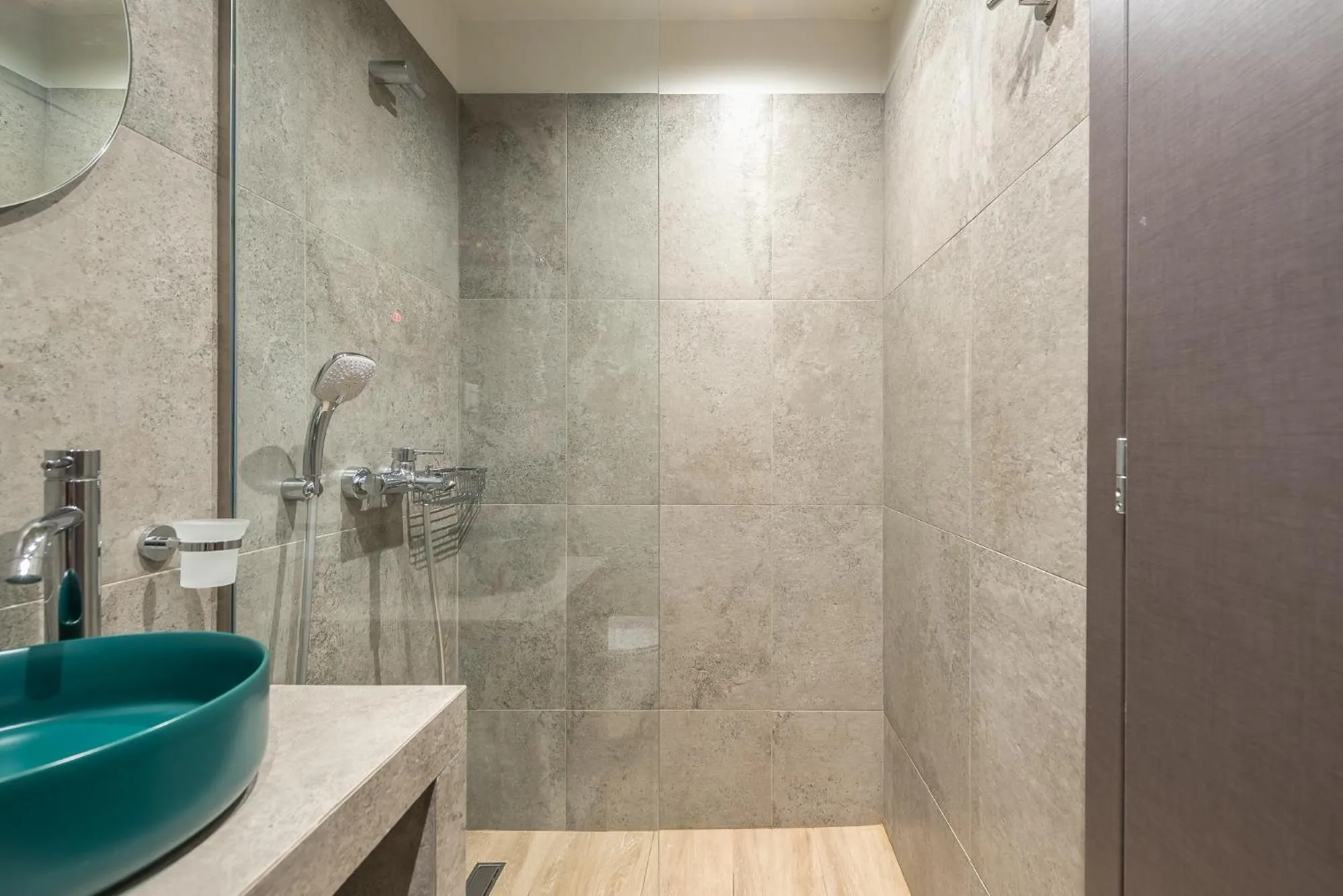 Shower in Aeiphoria Suites & Rooms - Athens