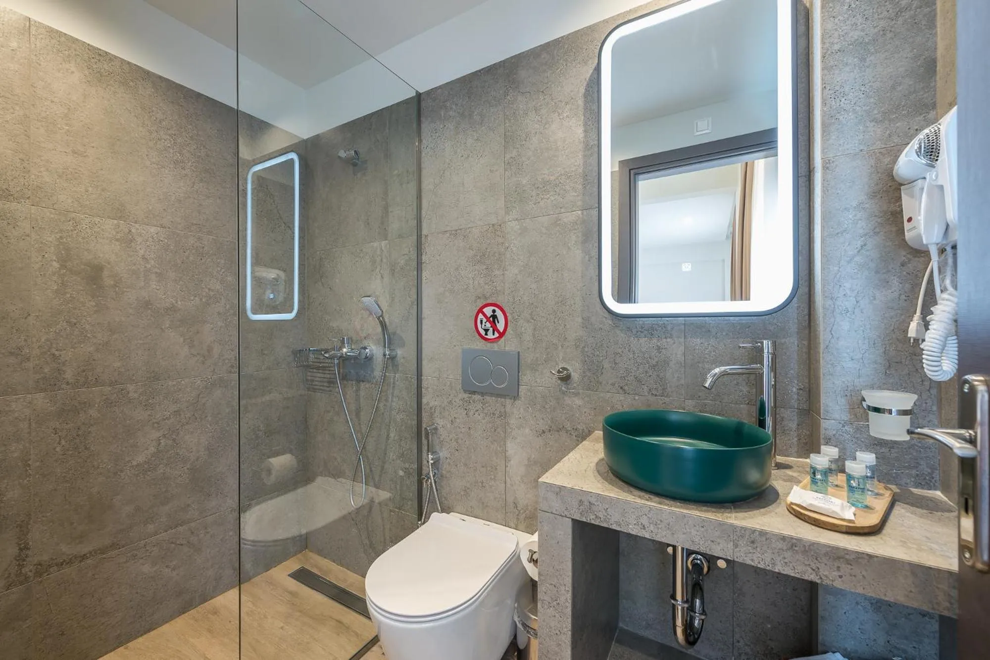 Shower in Aeiphoria Suites & Rooms - Athens