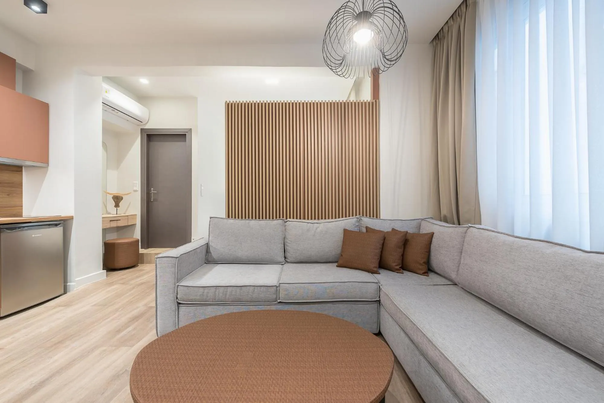 Seating area in Aeiphoria Suites & Rooms - Athens