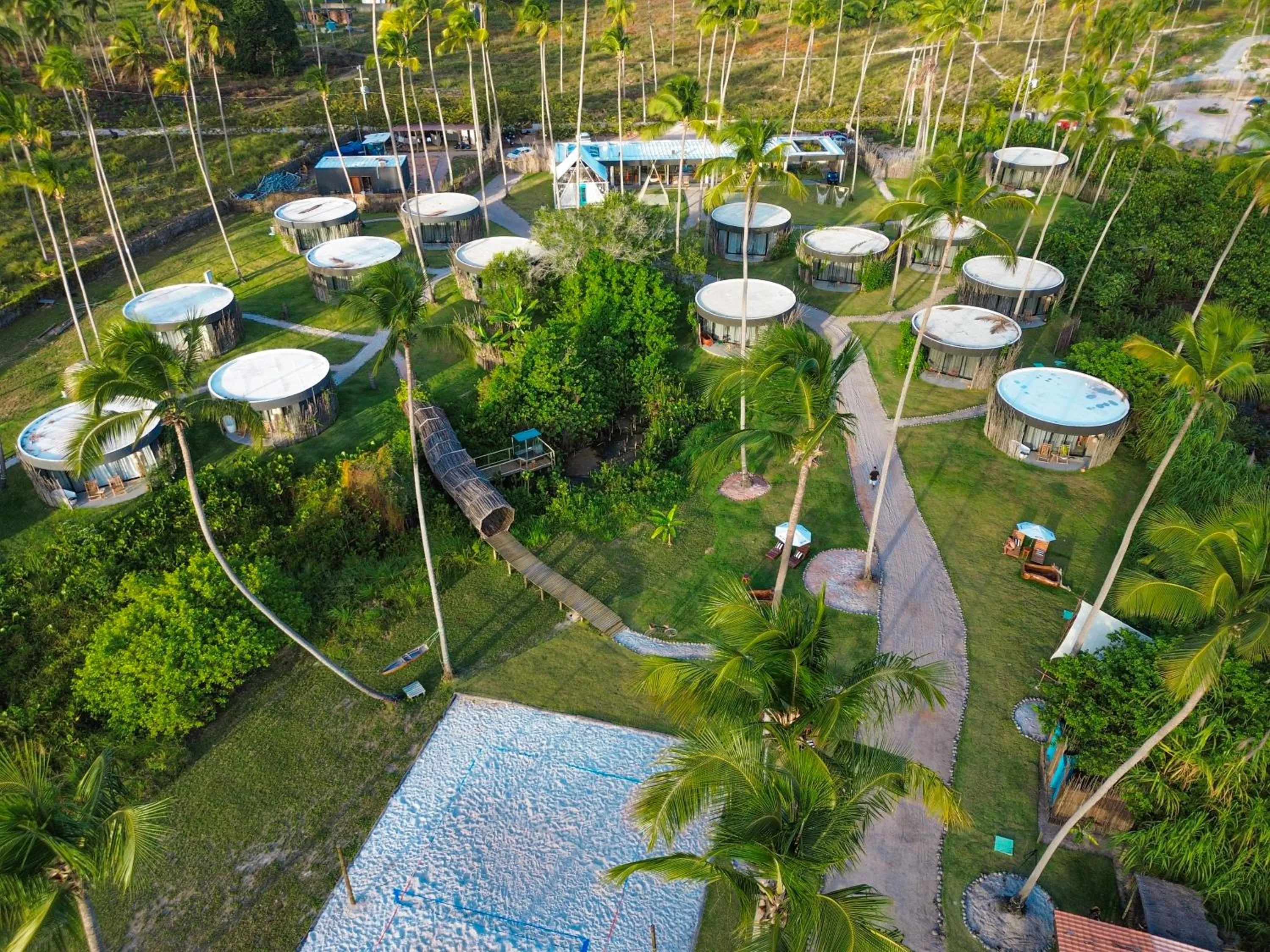 Seating area in Taboo Milagres