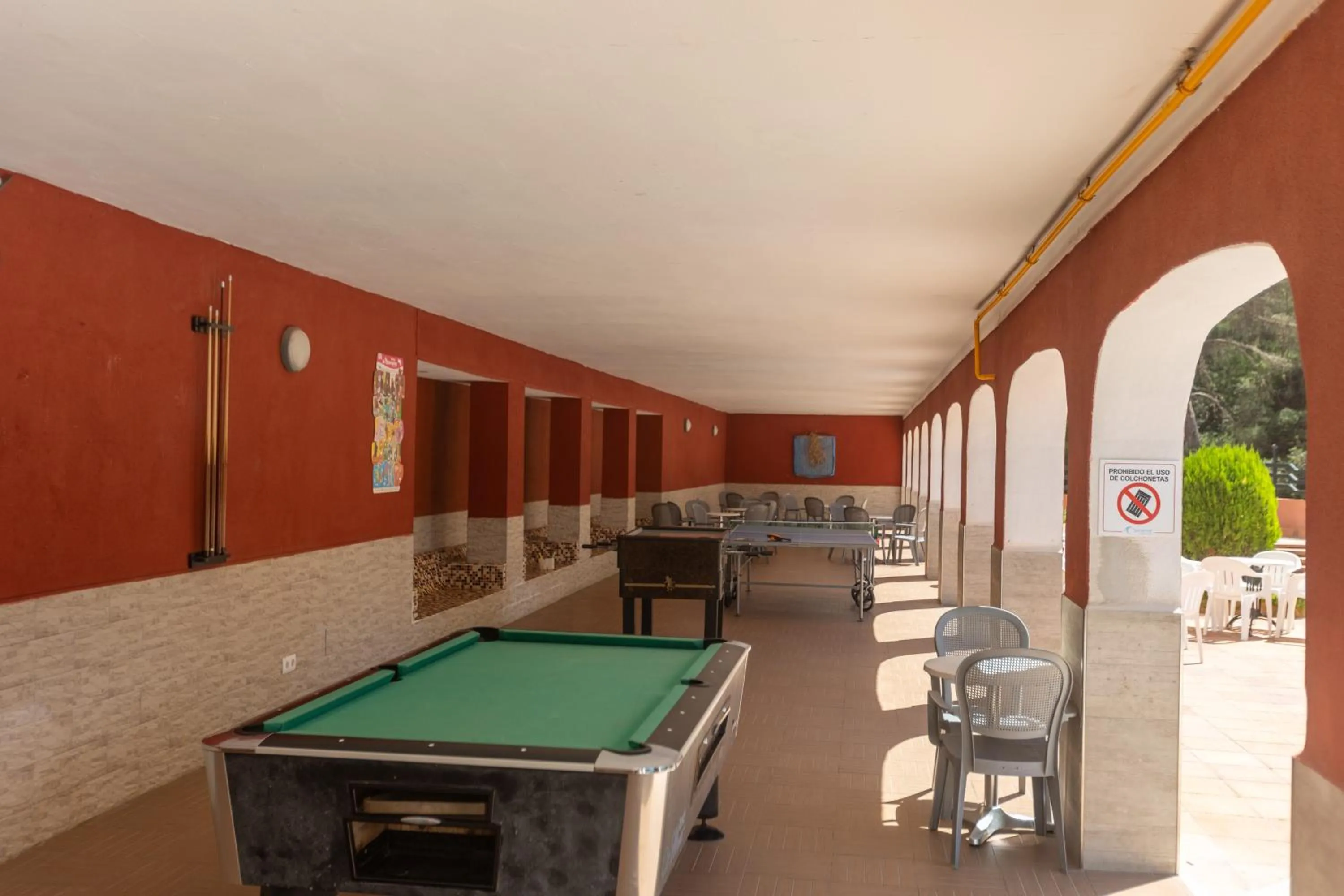 Billiard in Seramar Hotel Luna Park Adults Only