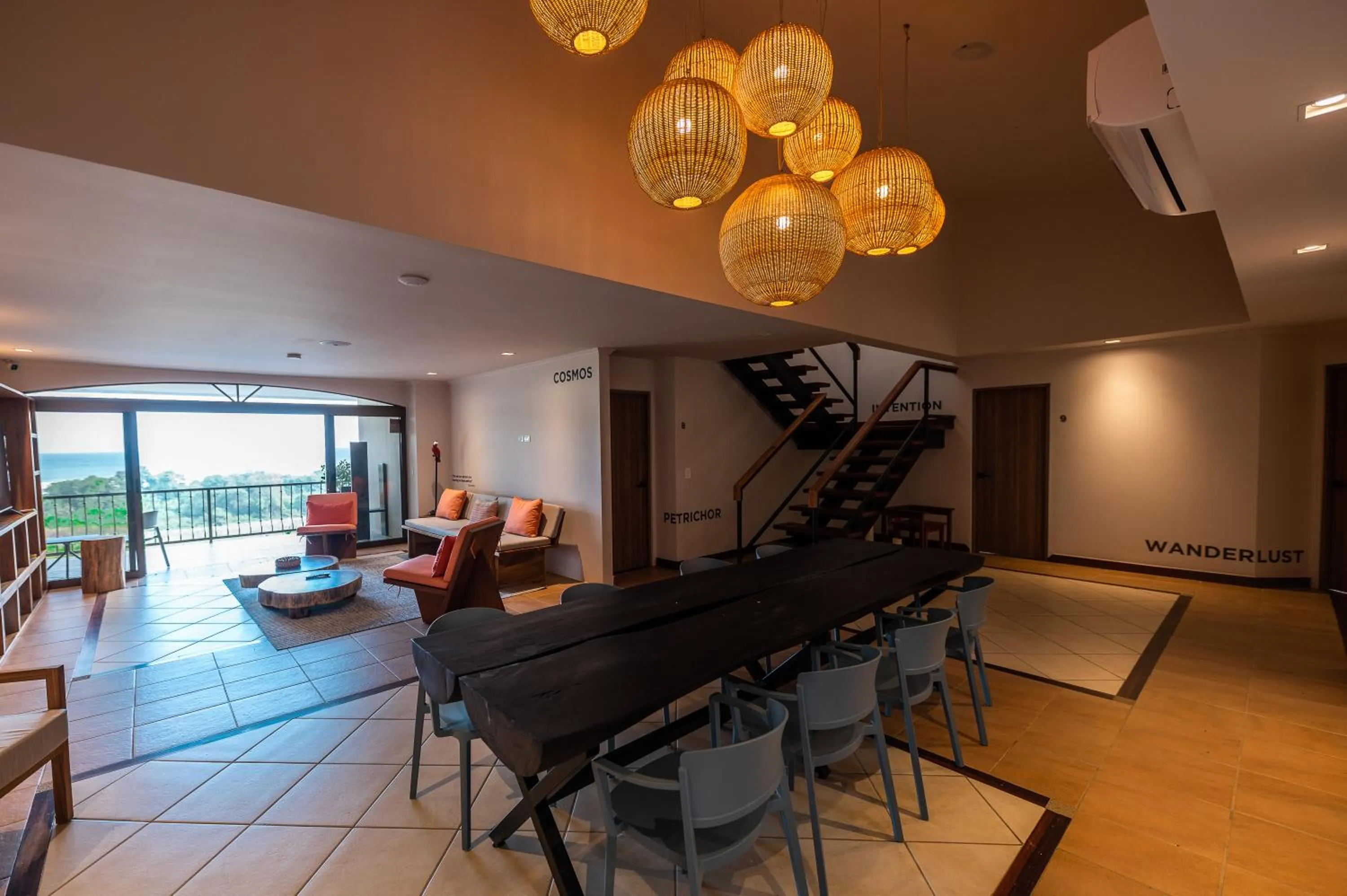 Seating area in Marala Hotel