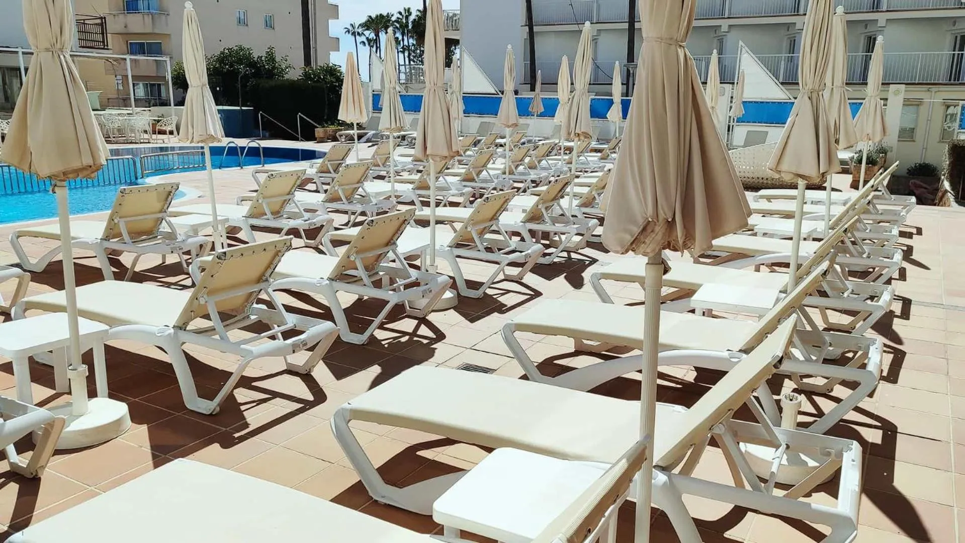 Swimming pool in BLUESEA Anba Romaní