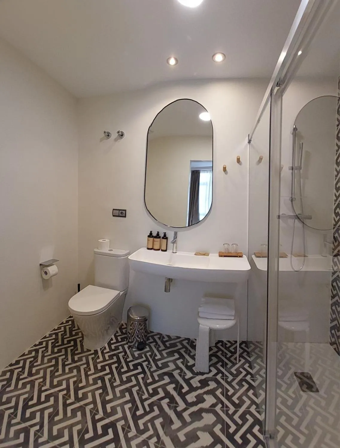 Bathroom in Hotel Nochendi