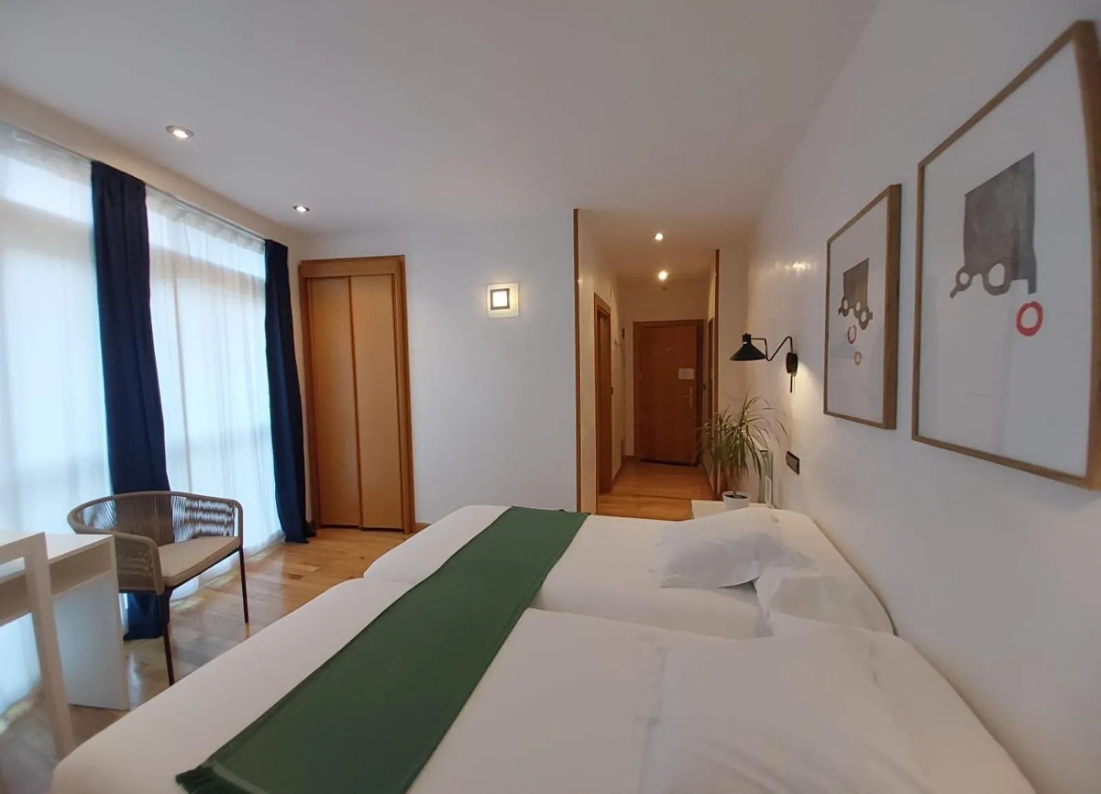 Bed in Hotel Nochendi