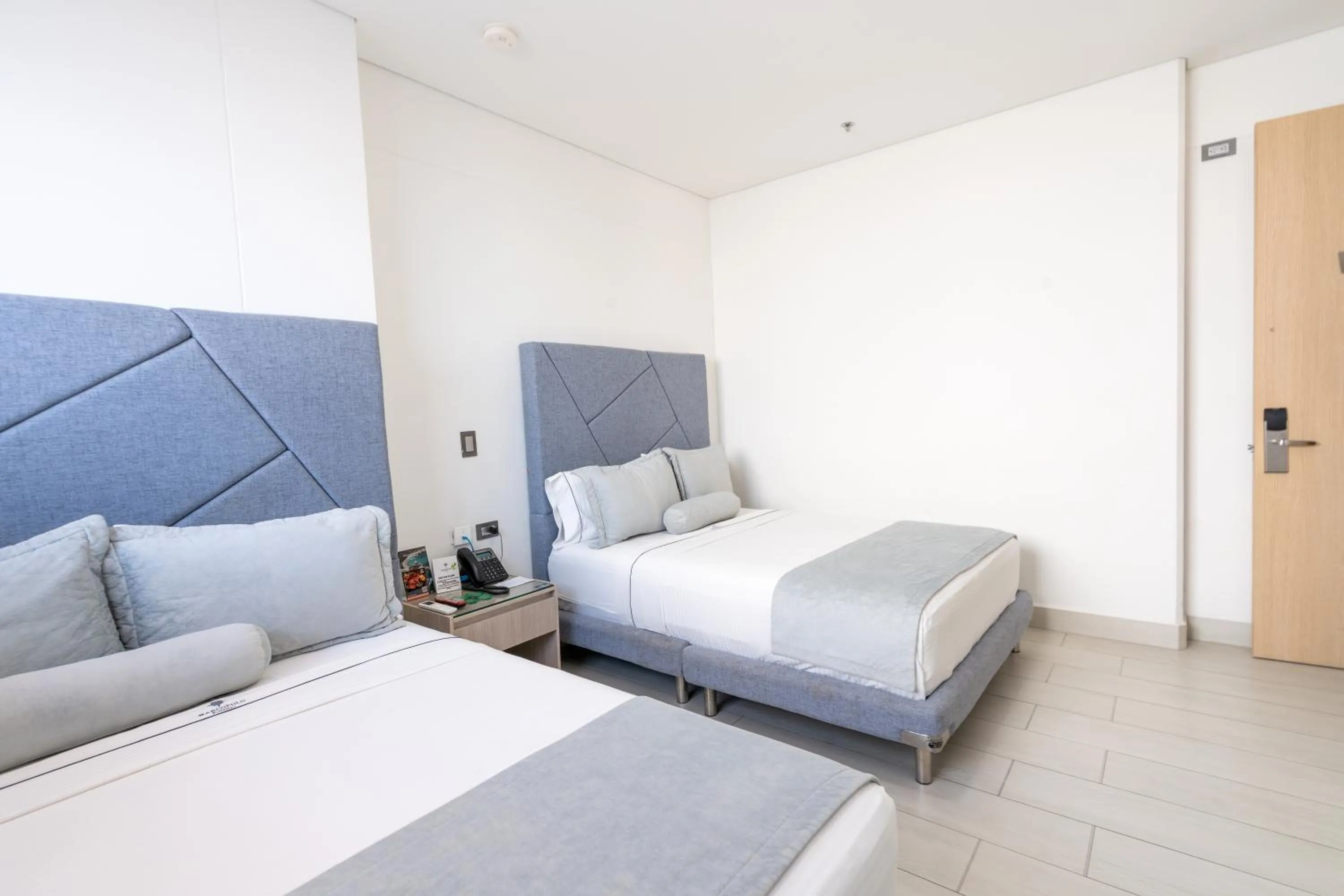 Bed in Hotel Marco Polo Rodadero