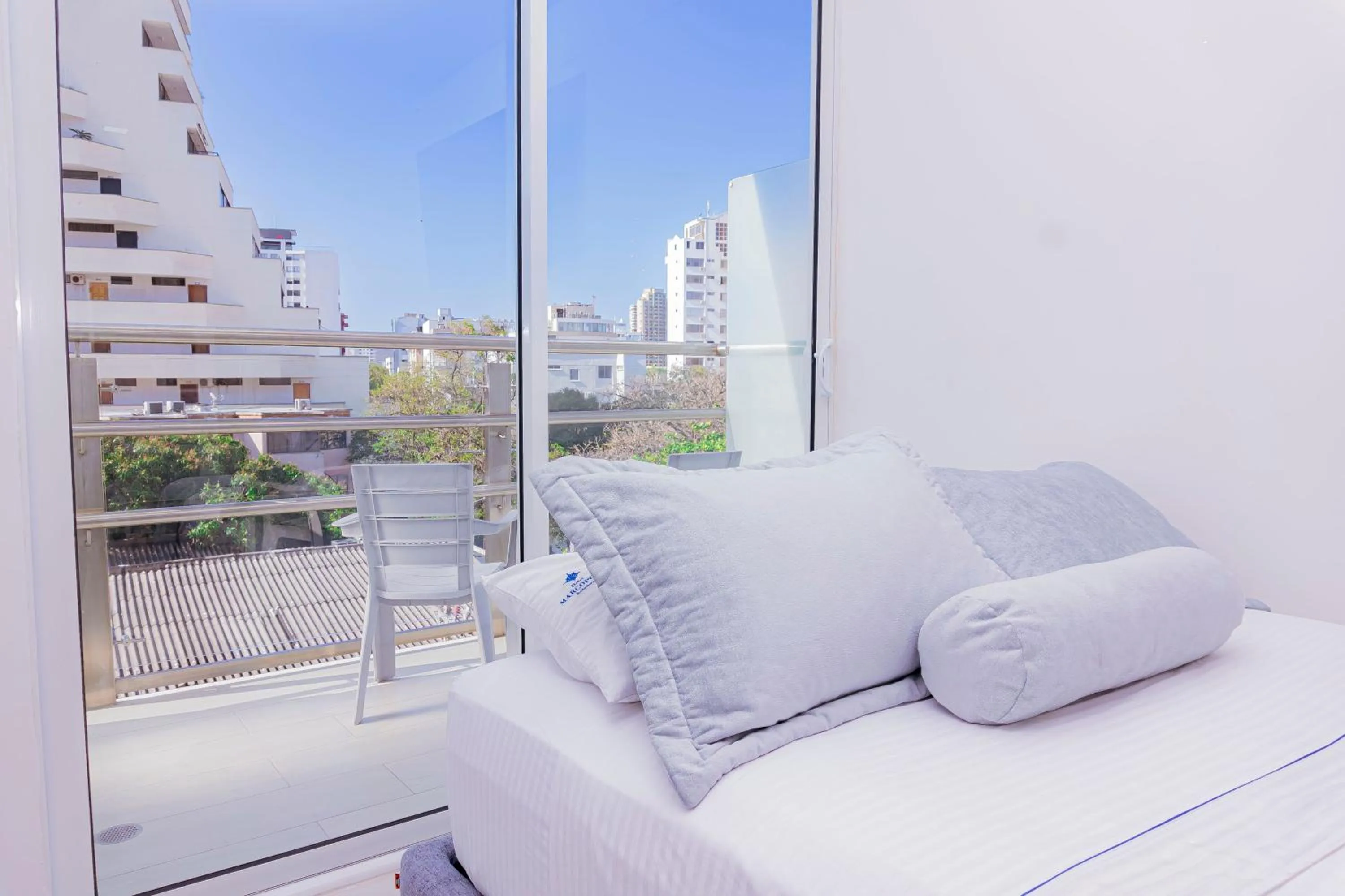 Bed in Hotel Marco Polo Rodadero