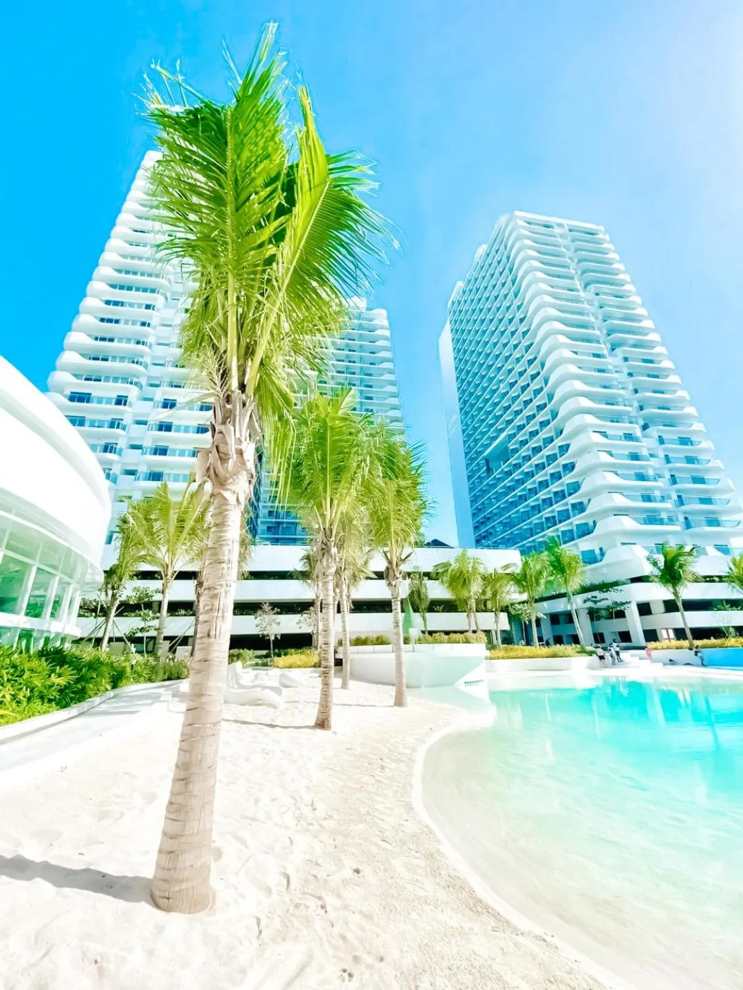Swimming pool in Serenity Sanctuary at Azure North Residences