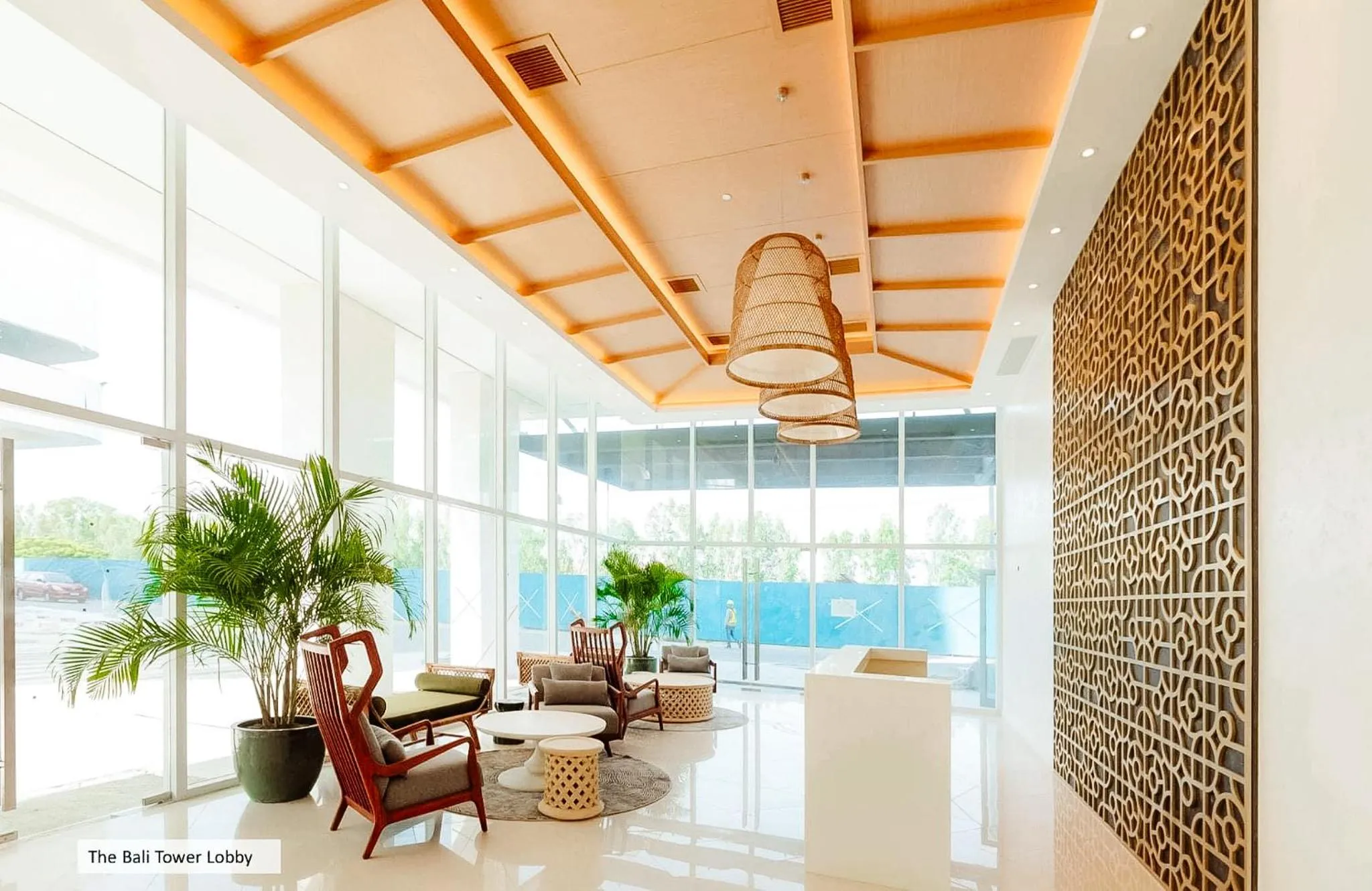 Lobby or reception in Serenity Sanctuary at Azure North Residences