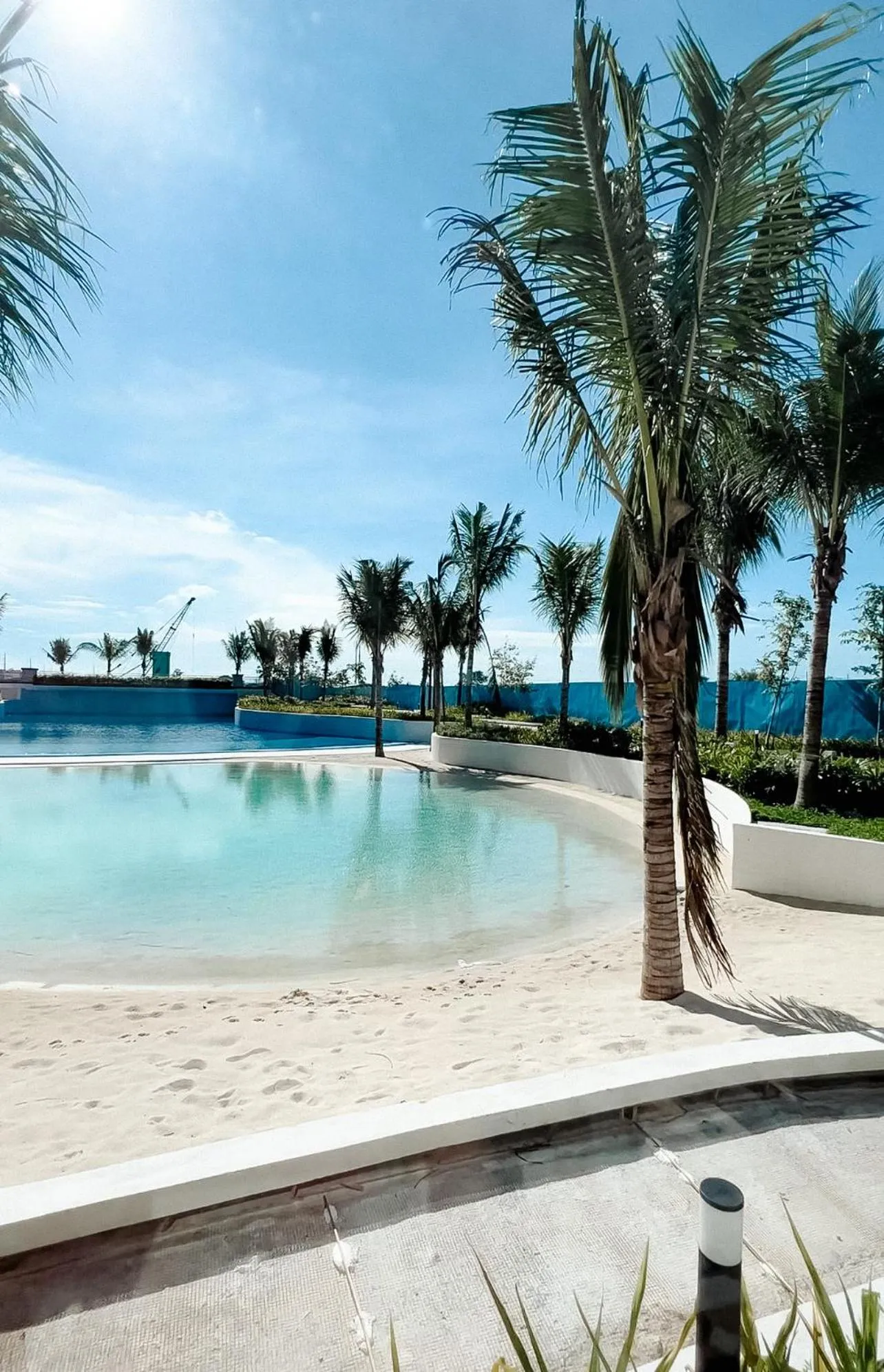 Swimming pool in Serenity Sanctuary at Azure North Residences