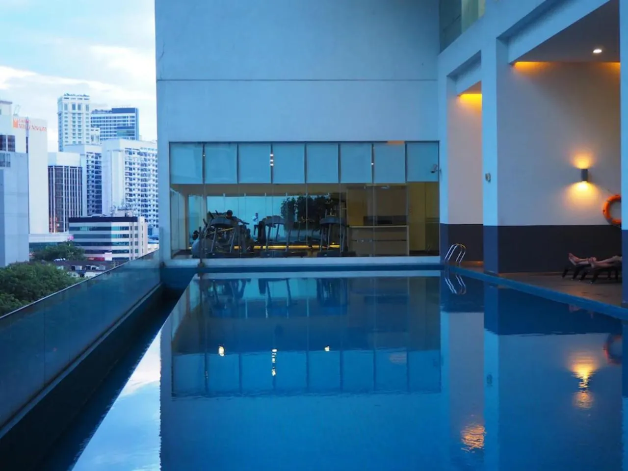 Pool view in RS Suites In Bukit Bintang