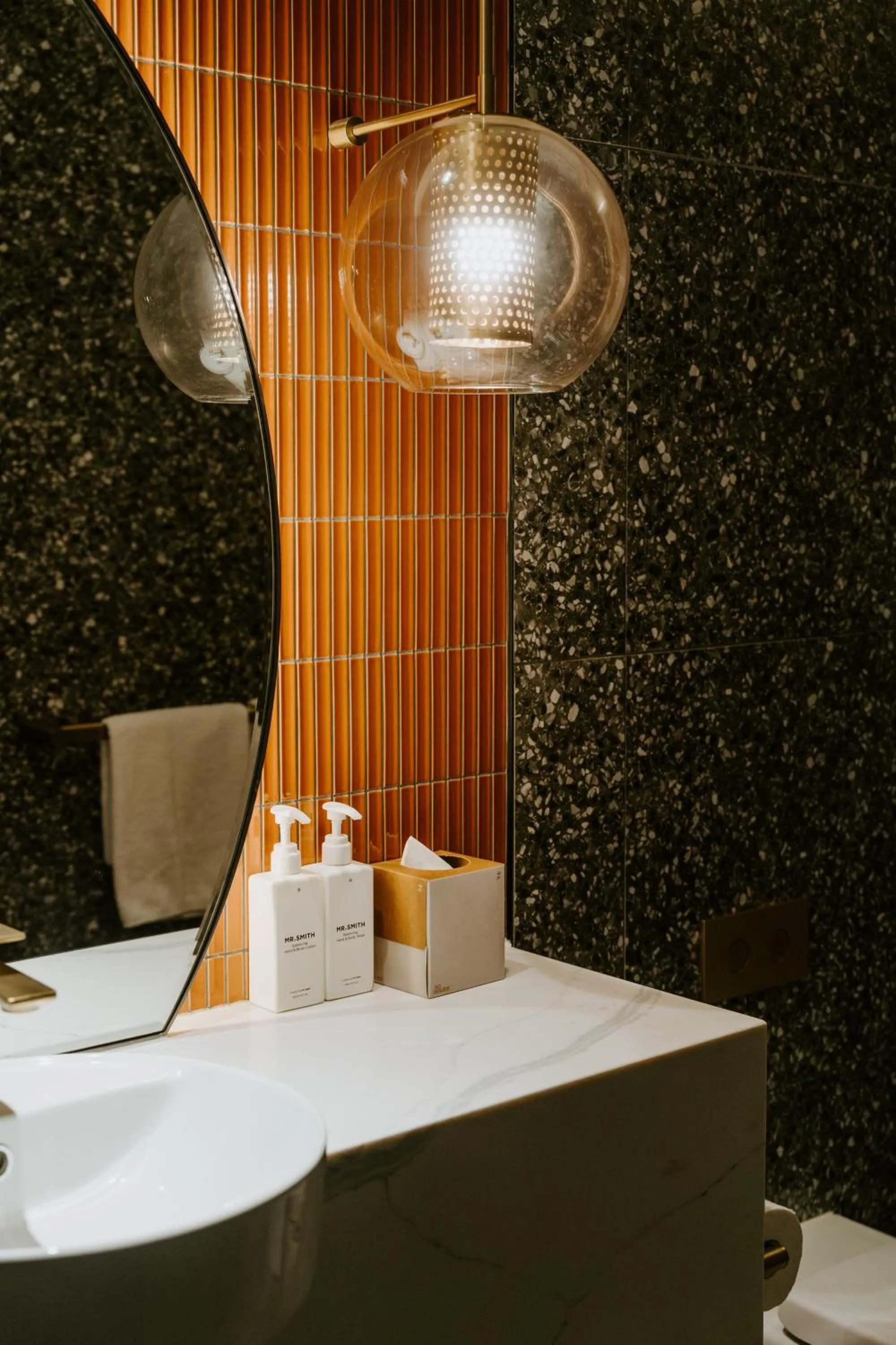 Bathroom in The Motley Hotel Richmond, Tapestry Collection by Hilton