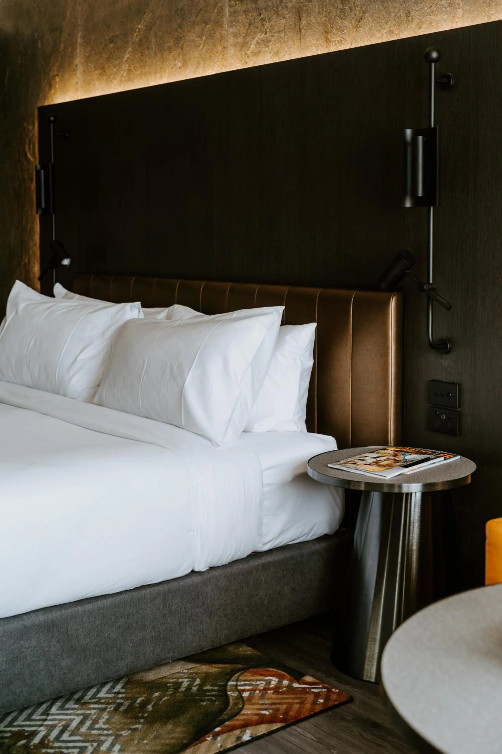 Bed in The Motley Hotel Richmond, Tapestry Collection by Hilton