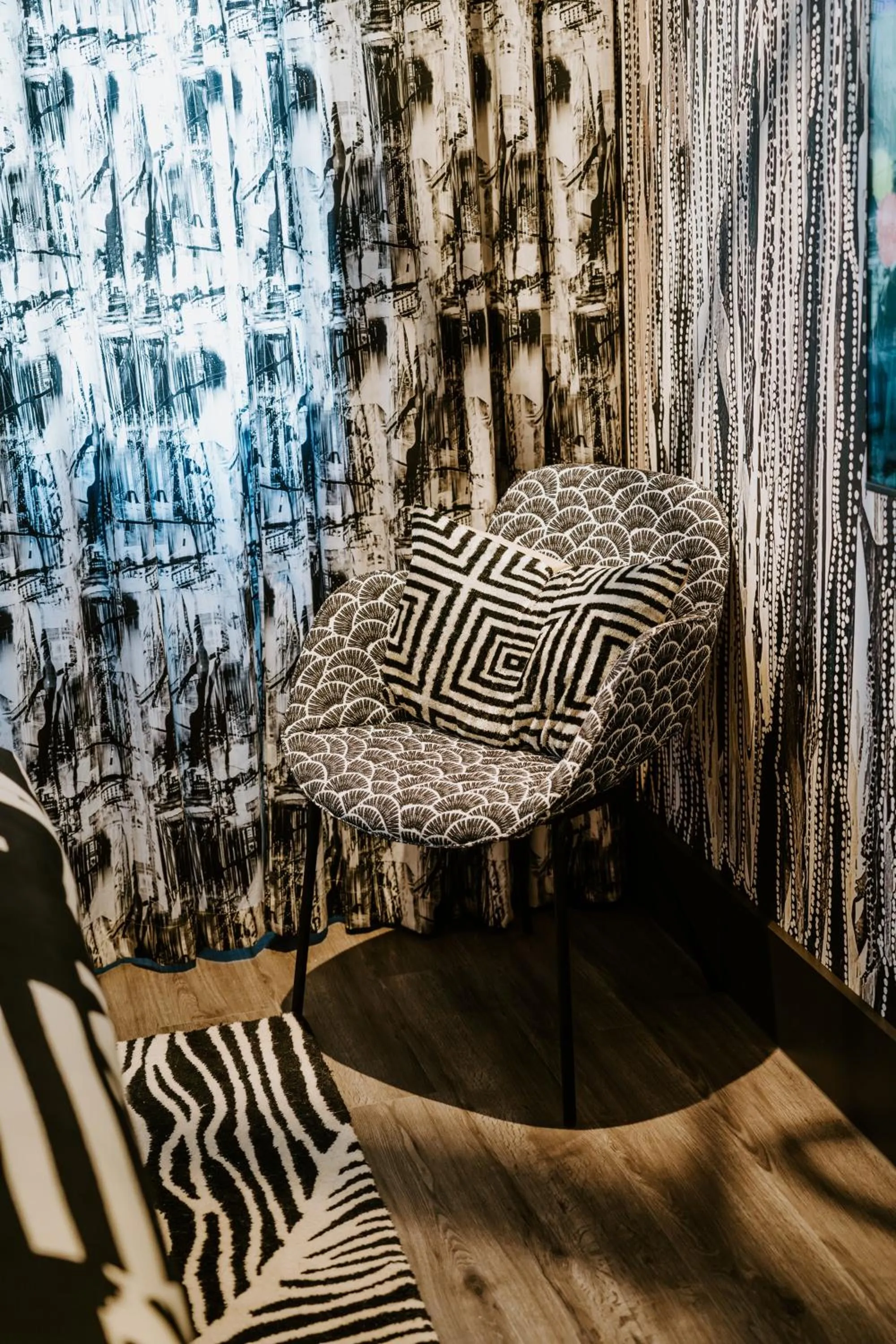 Seating area in The Motley Hotel Richmond, Tapestry Collection by Hilton