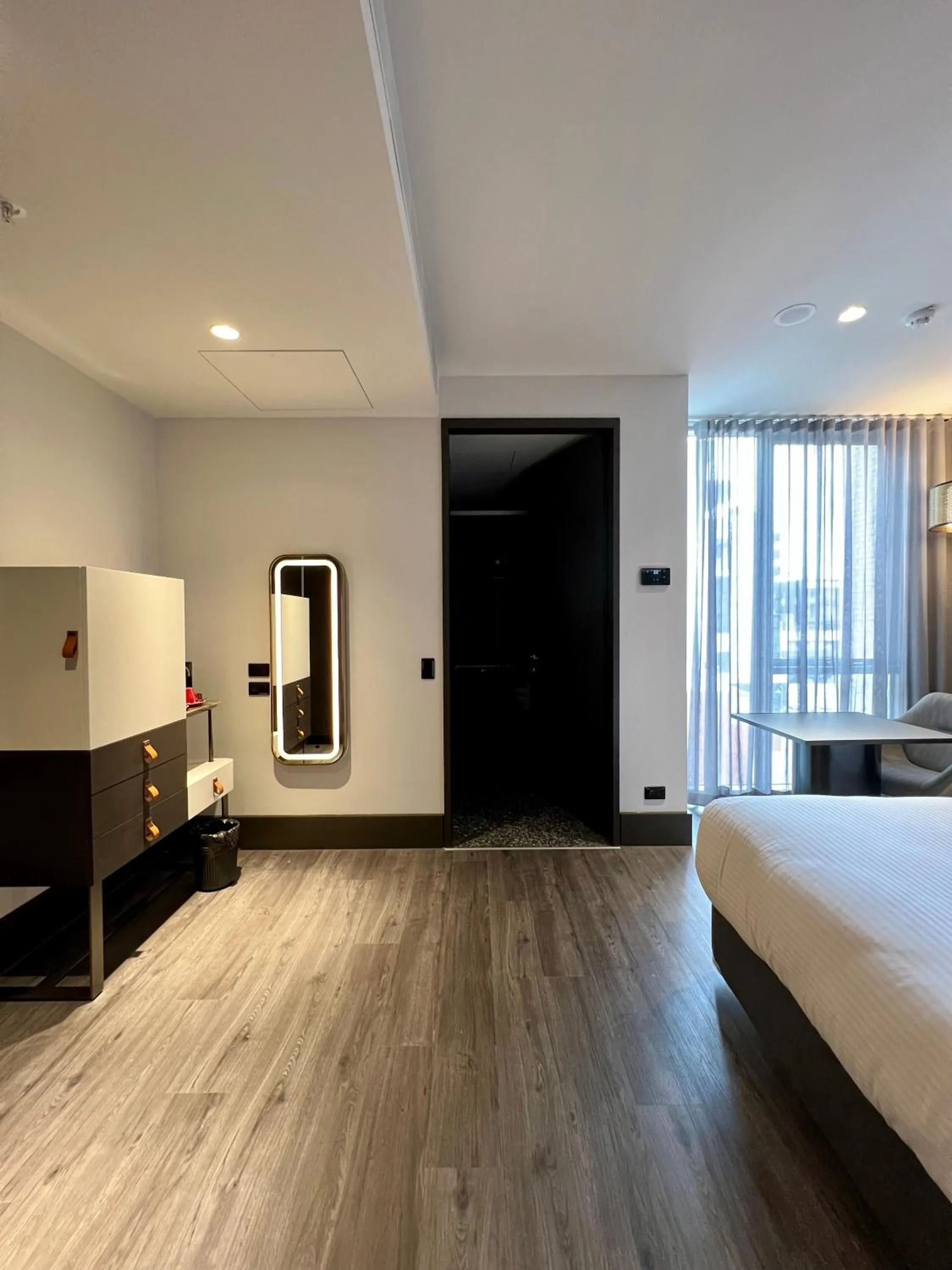 Bed in The Motley Hotel Richmond, Tapestry Collection by Hilton