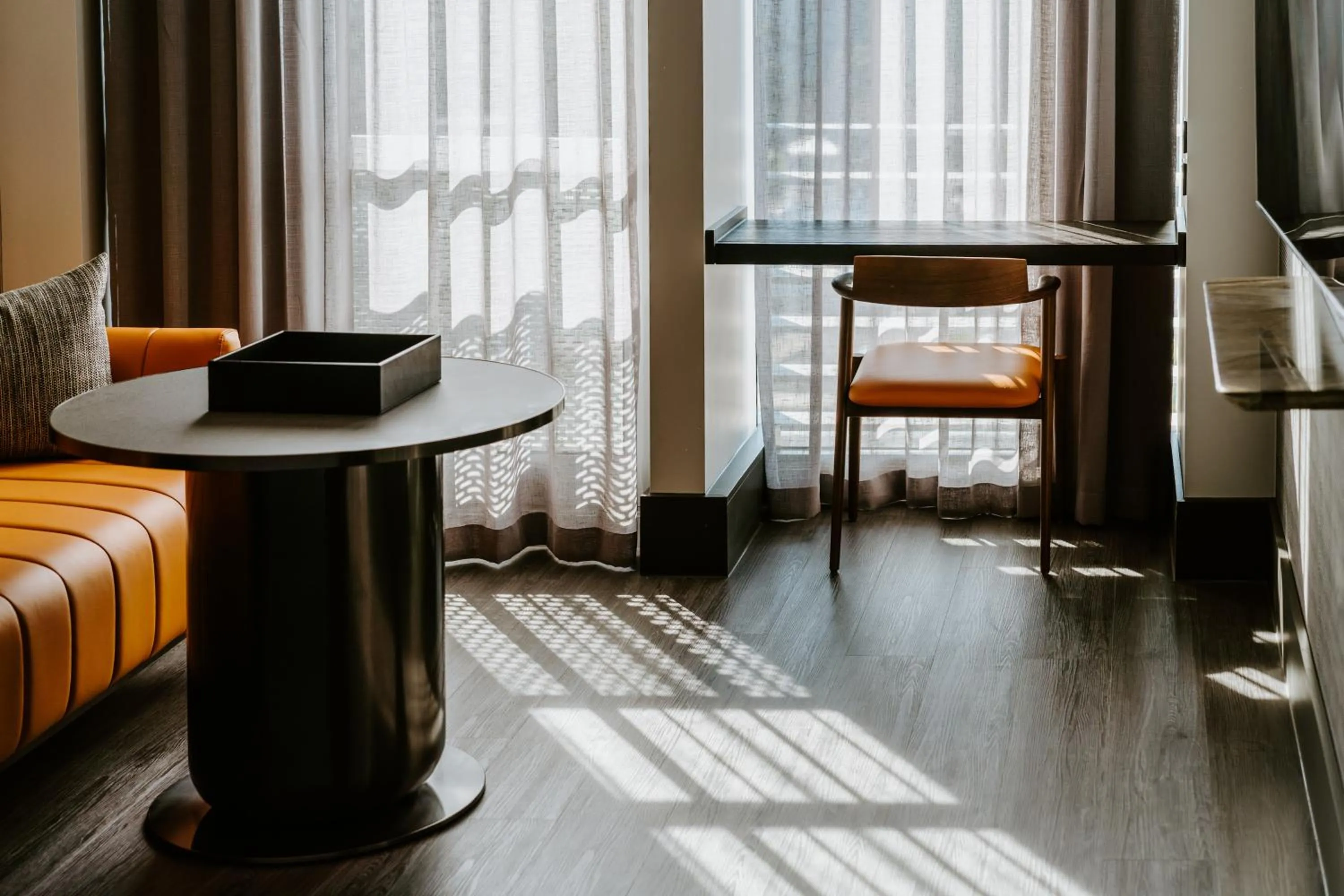 Bed in The Motley Hotel Richmond, Tapestry Collection by Hilton