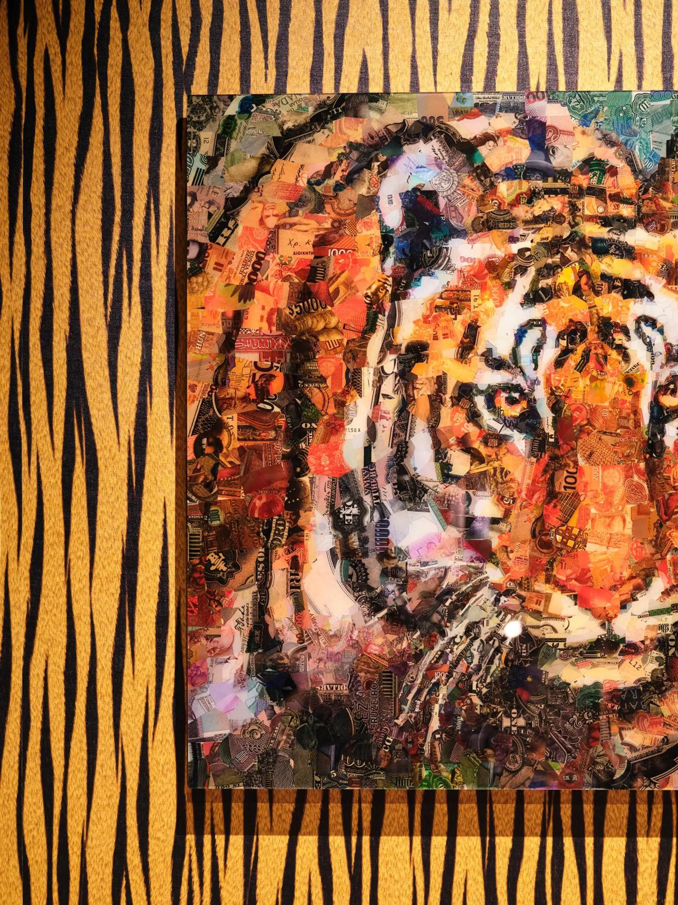 Decorative detail in The Motley Hotel Richmond, Tapestry Collection by Hilton