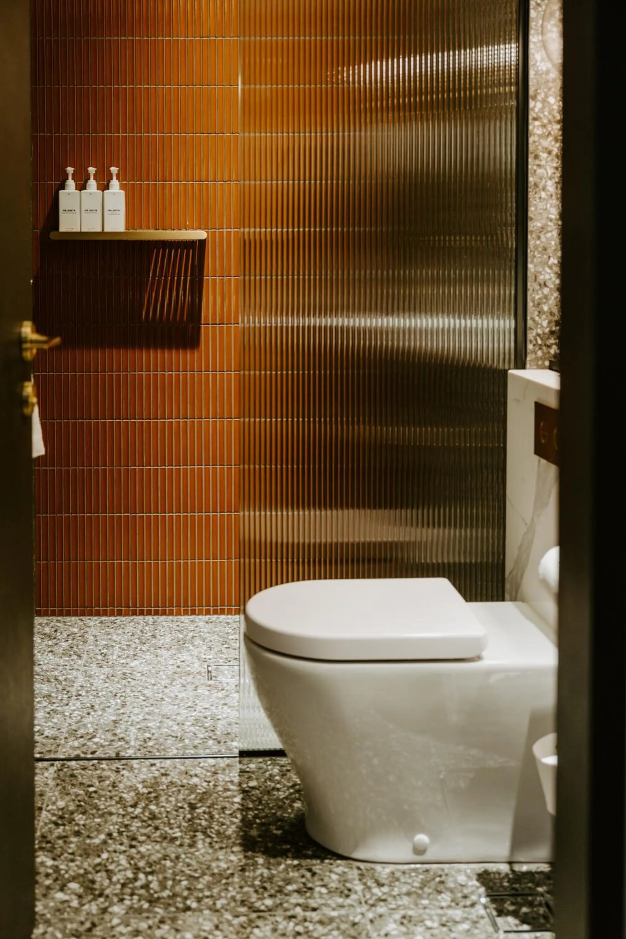 Shower in The Motley Hotel Richmond, Tapestry Collection by Hilton