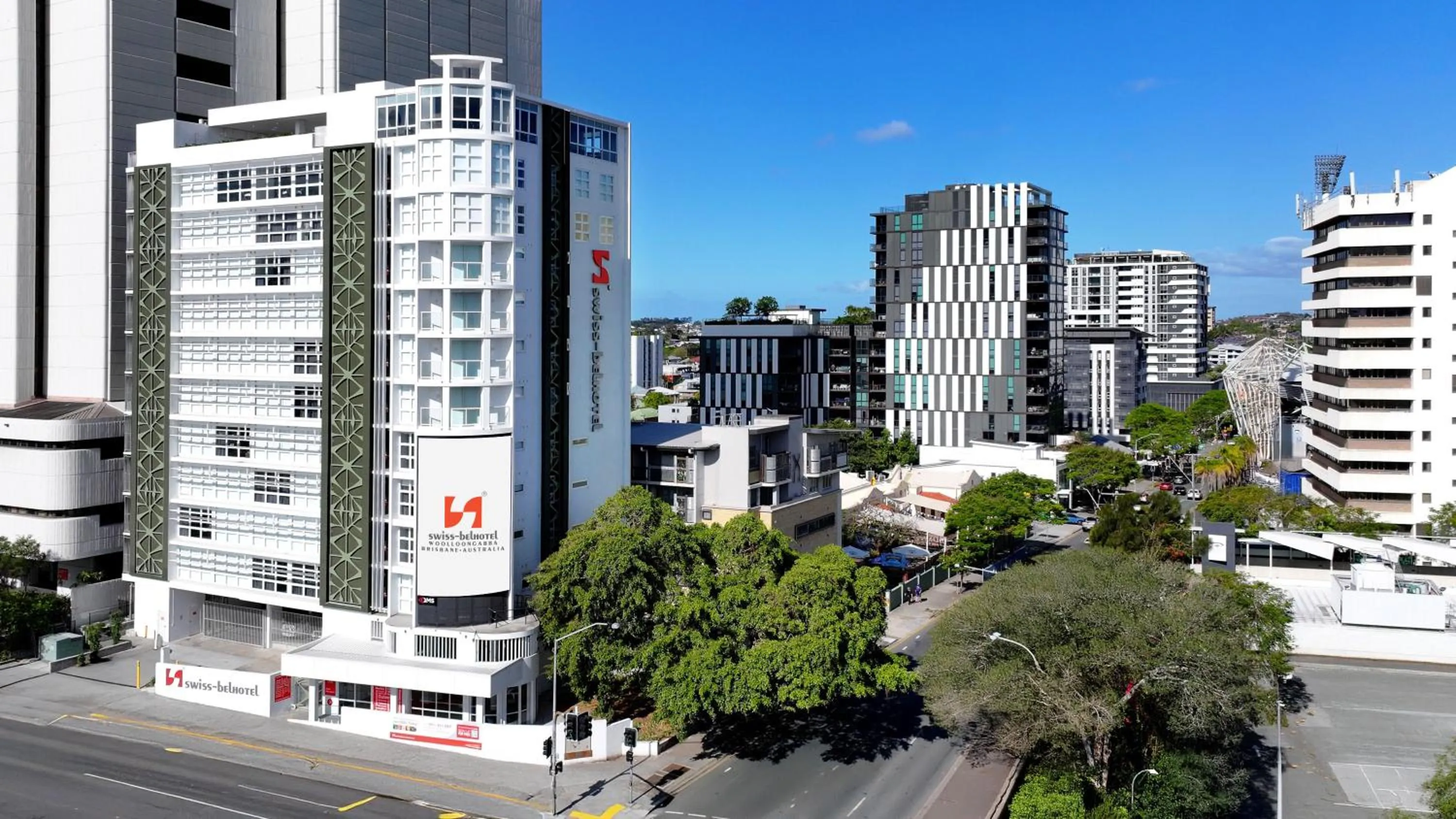 Property building in Swiss-Belhotel Woolloongabba, Brisbane