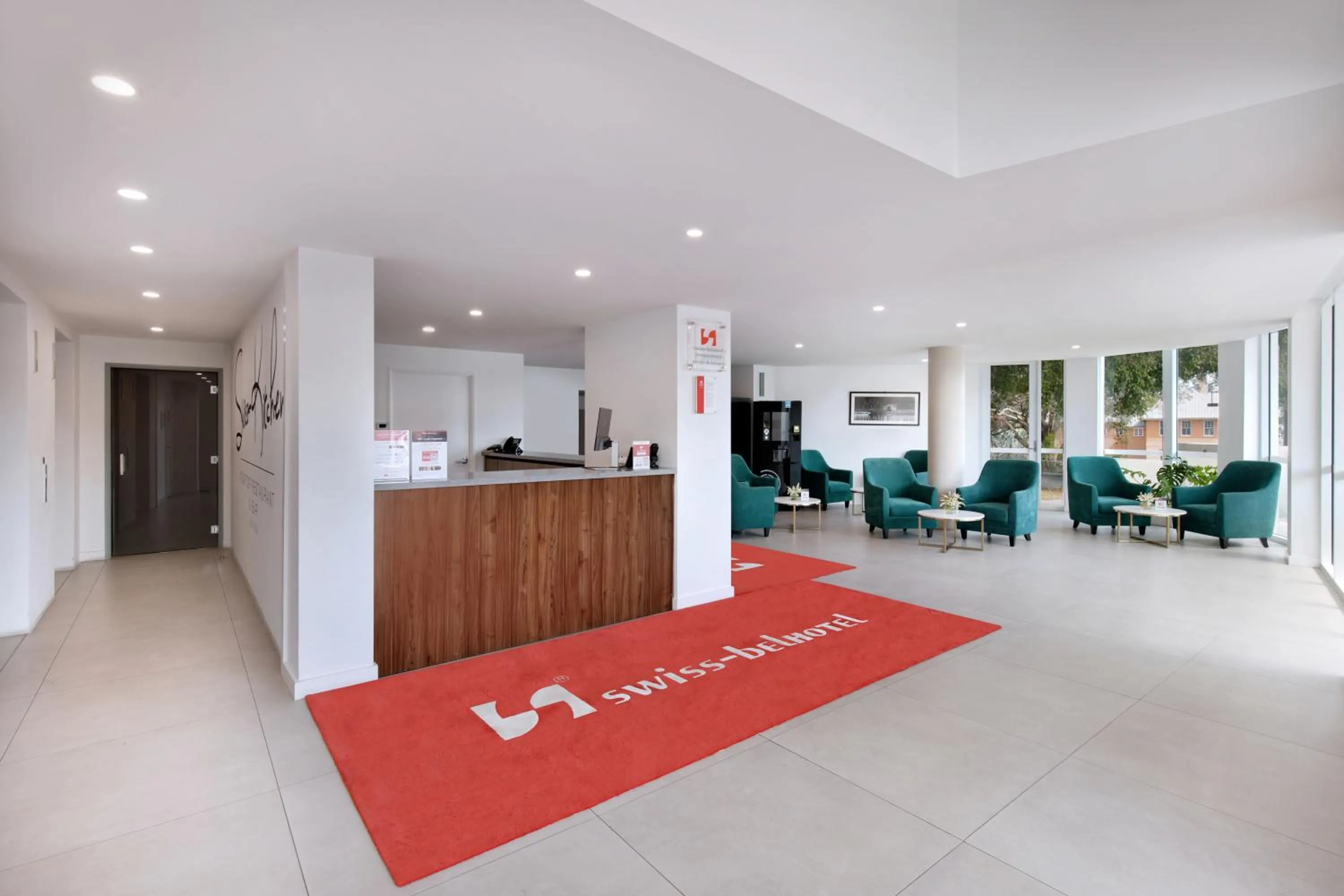 Lobby or reception in Swiss-Belhotel Woolloongabba, Brisbane
