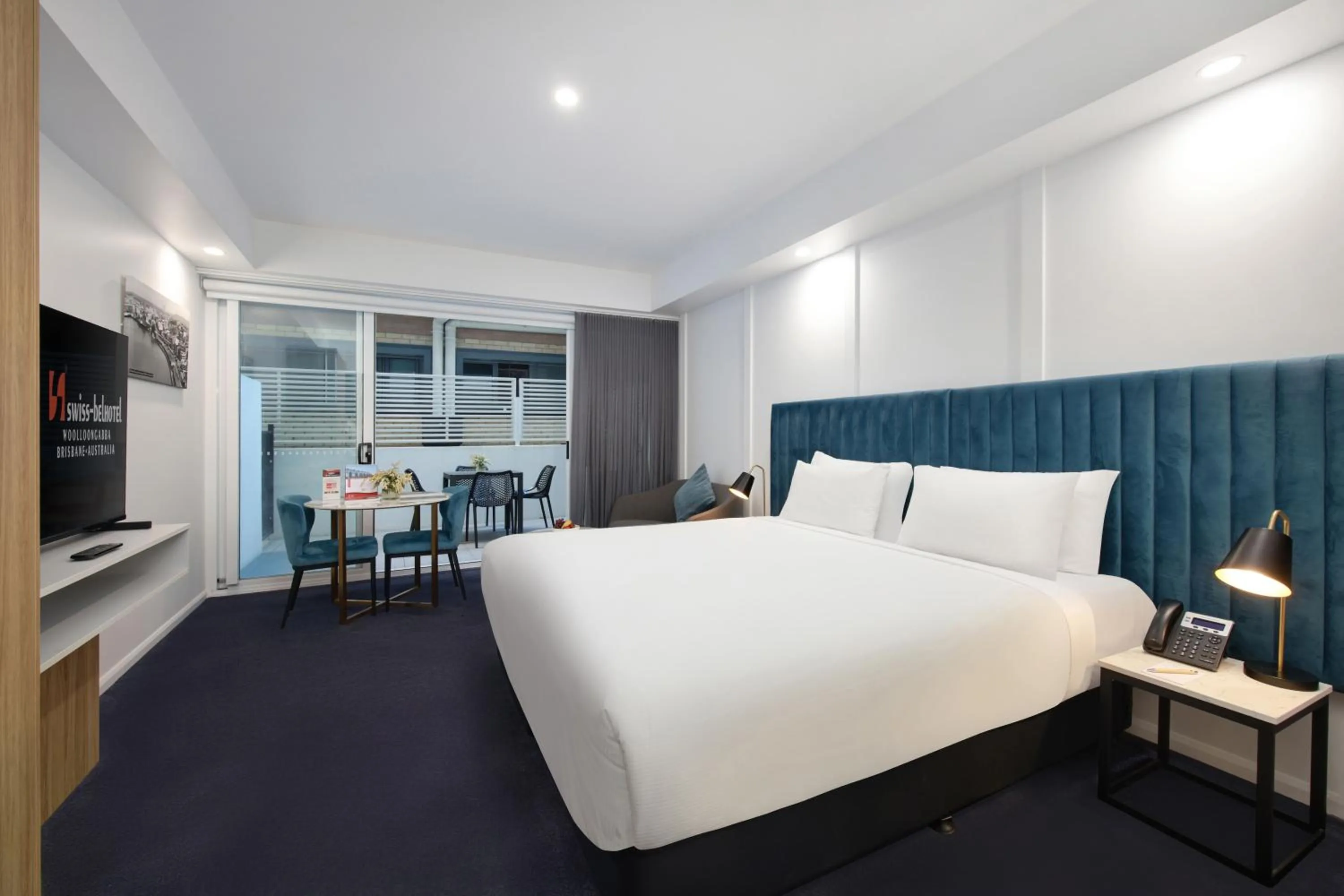 Bed in Swiss-Belhotel Woolloongabba, Brisbane