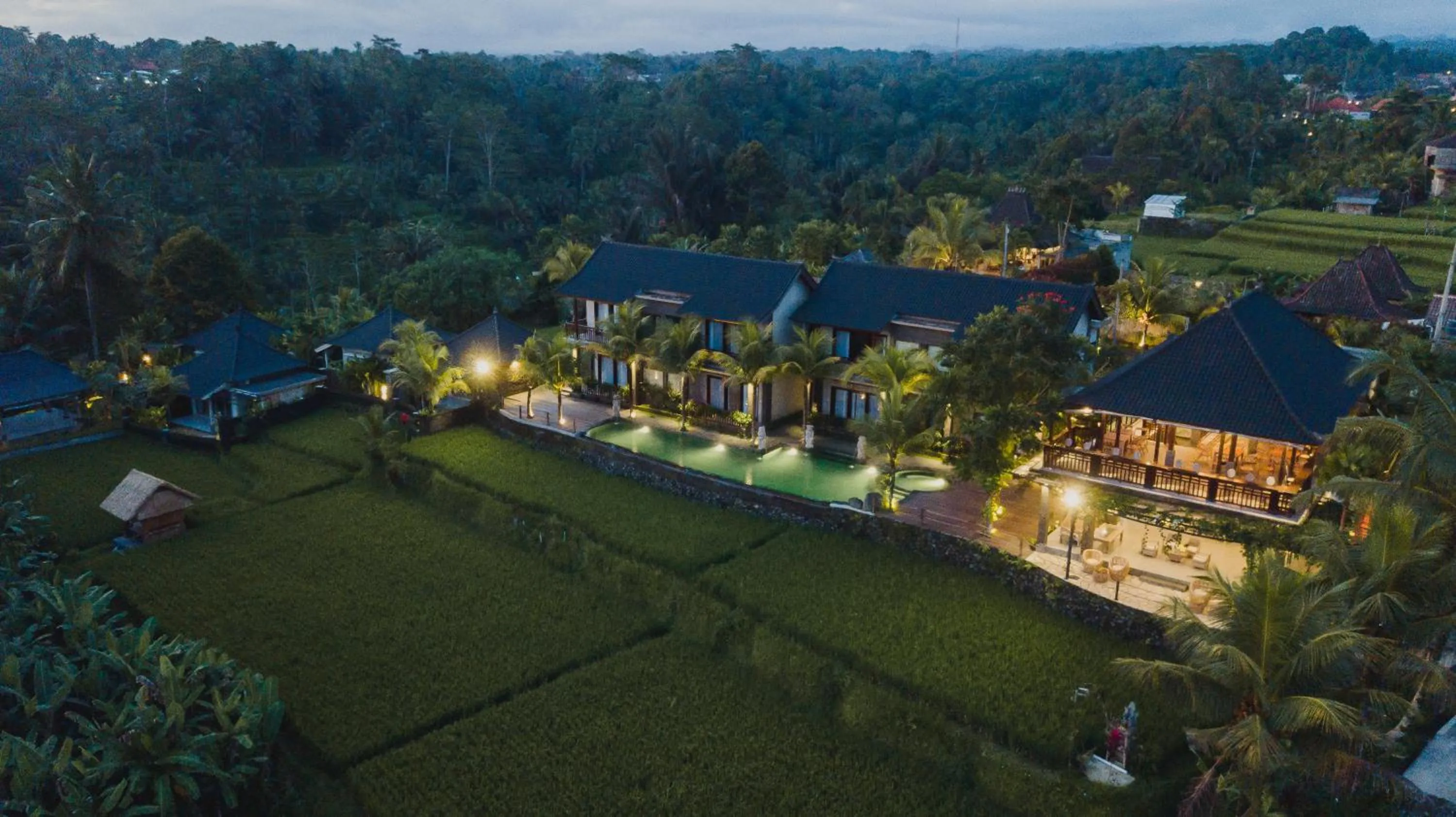 Property building in Pinggala Villa Ubud